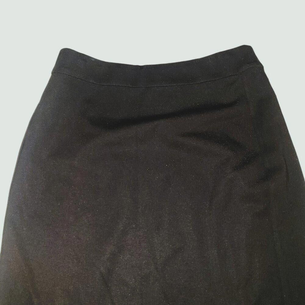 Chicos CT1786 Black Label By Chico's Black Skirt M Size 32" / US 10 / IT 46 - 2 Thumbnail