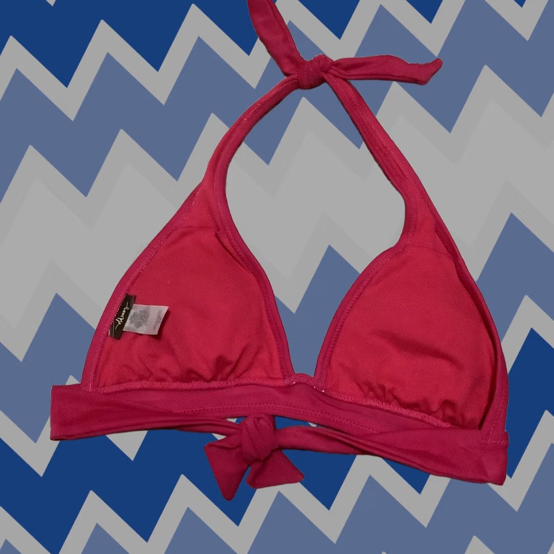 Old Navy Old Navy Bikini Top XS Halter Bathing Suit Pink Neon Women XS Bathing Suit Top Size XS / US 0-2 / IT 36-38 - 1 Thumbnail