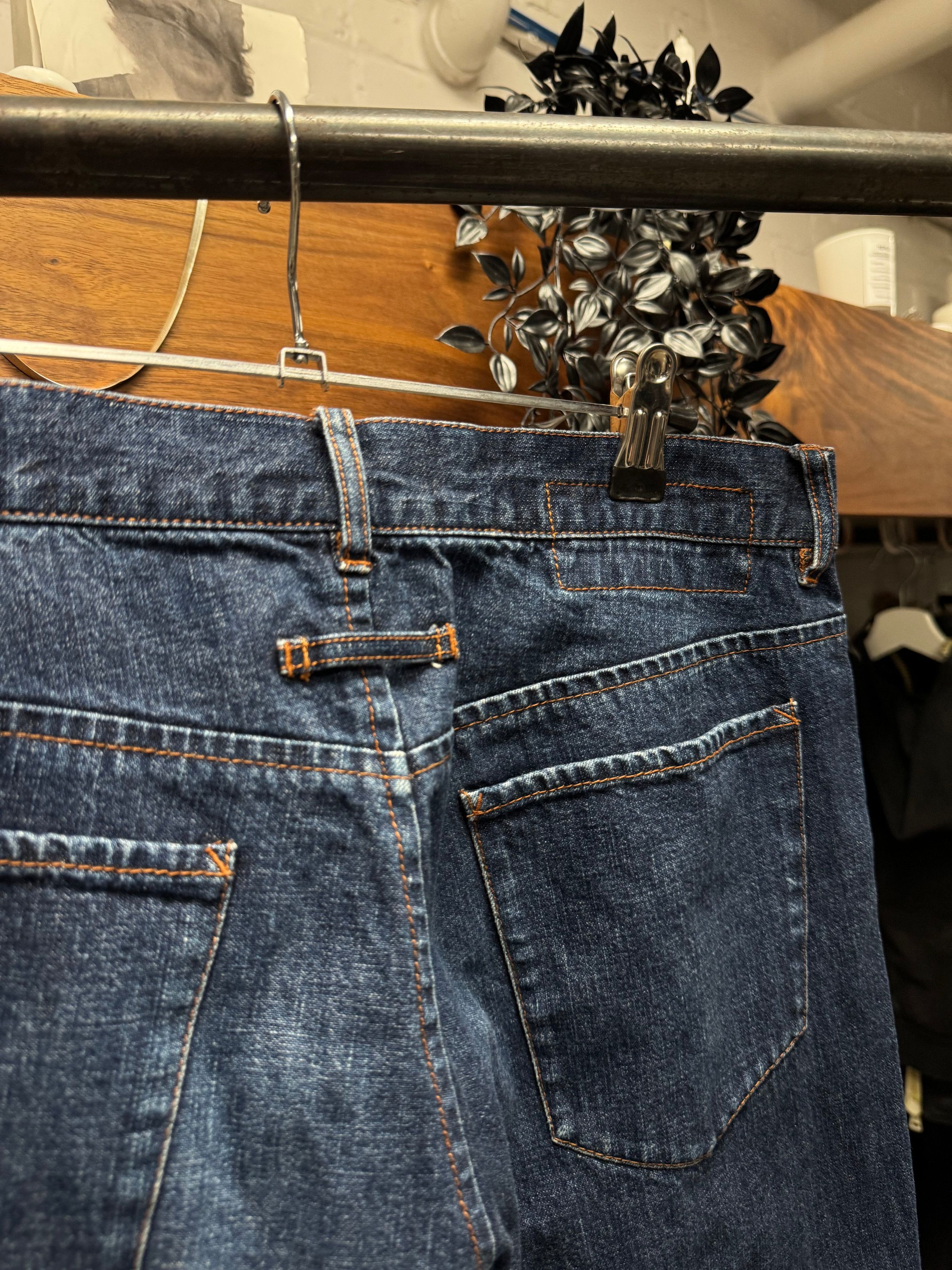 Jean Paul Gaultier Vintage Jean Paul Gaultier ‘Argyle’ Flared Leg Denim Size 30" / US 8 / IT 44 - 5 Thumbnail