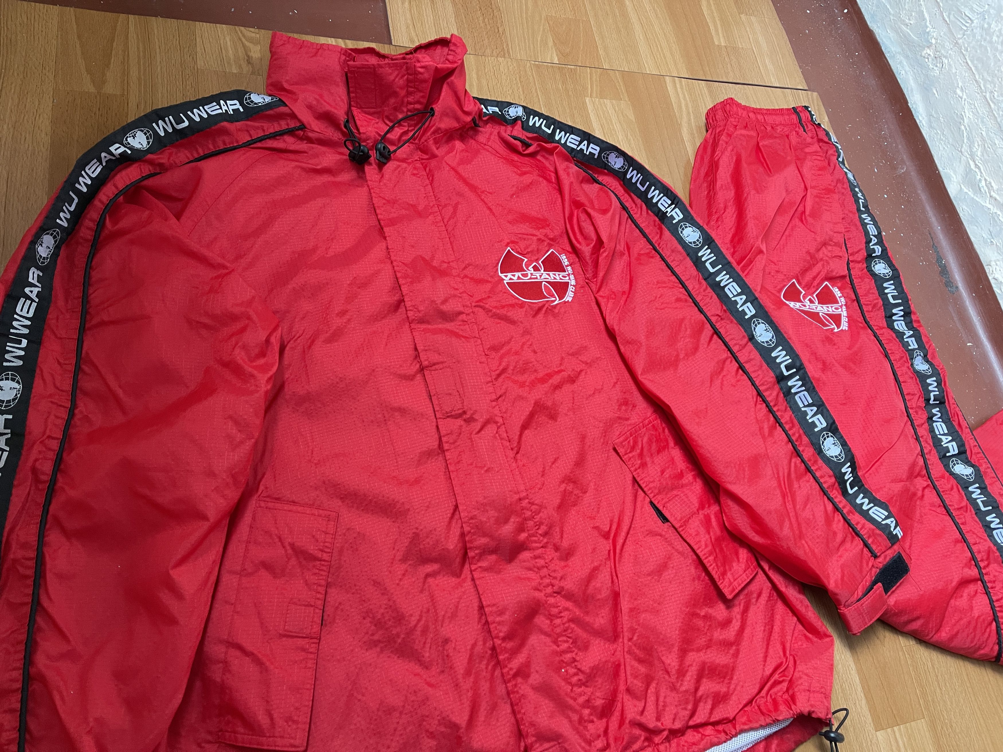 Wu-Tang Clan Wu Wear tracksuit vintage Wu-Tang Clan jacket pants AliG set Size US L / EU 52-54 / 3 - 4 Thumbnail