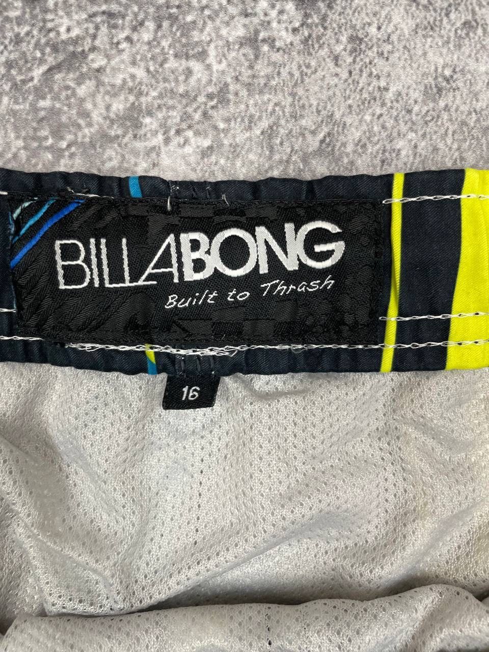 Billabong Billabong Men Board Shorts Swim Surf Black Blue Yellow Check Size US 32 / EU 48 - 5 Thumbnail
