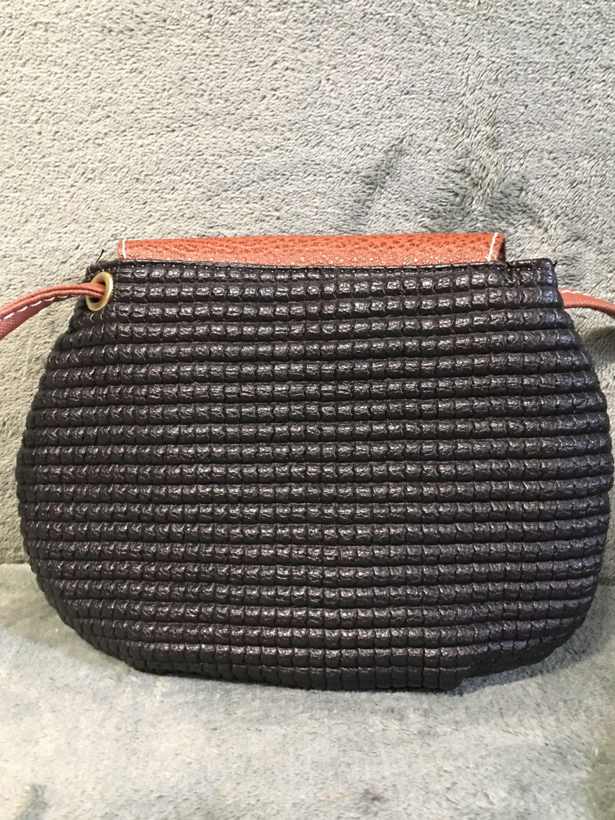 Longchamp Longchamp Paris Leather Woven Shoulder Crossbody Bag Size ONE SIZE - 5 Thumbnail