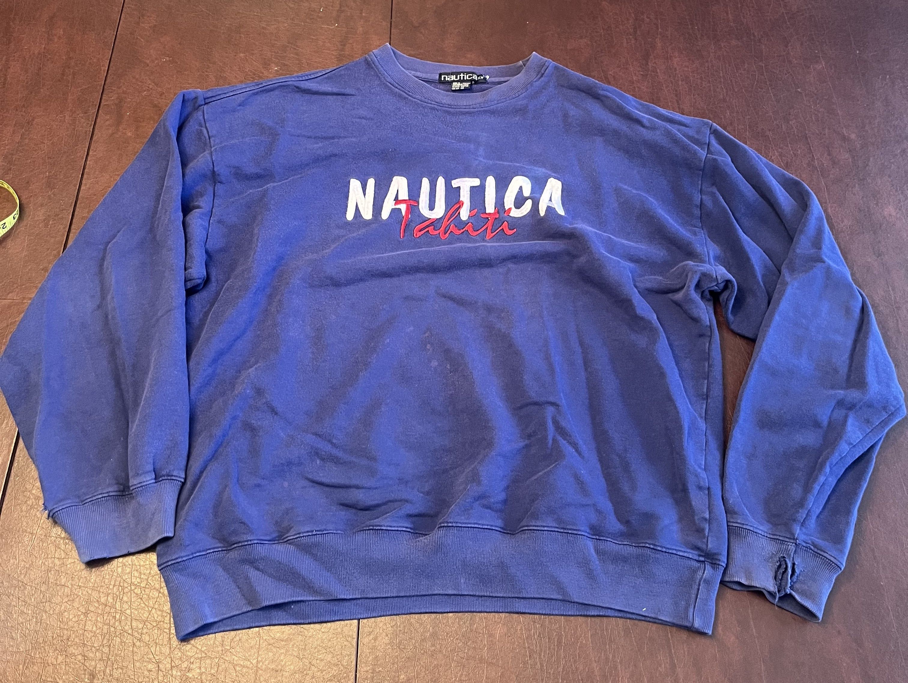 Nautica × Vintage Vintage Nautica Pullover Size US XXL / EU 58 / 5 - 1 Thumbnail
