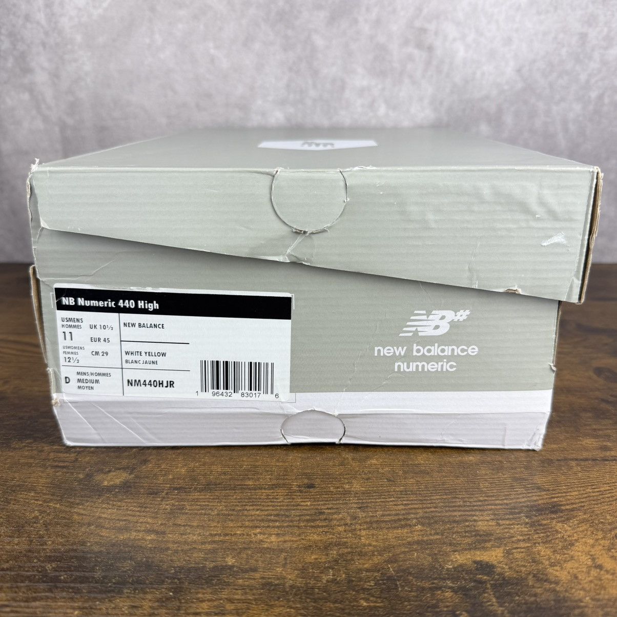 New Balance New Balance Numeric 440 High White Yellow Size 11 NM440HJR Size US 11 / EU 44 - 9 Thumbnail