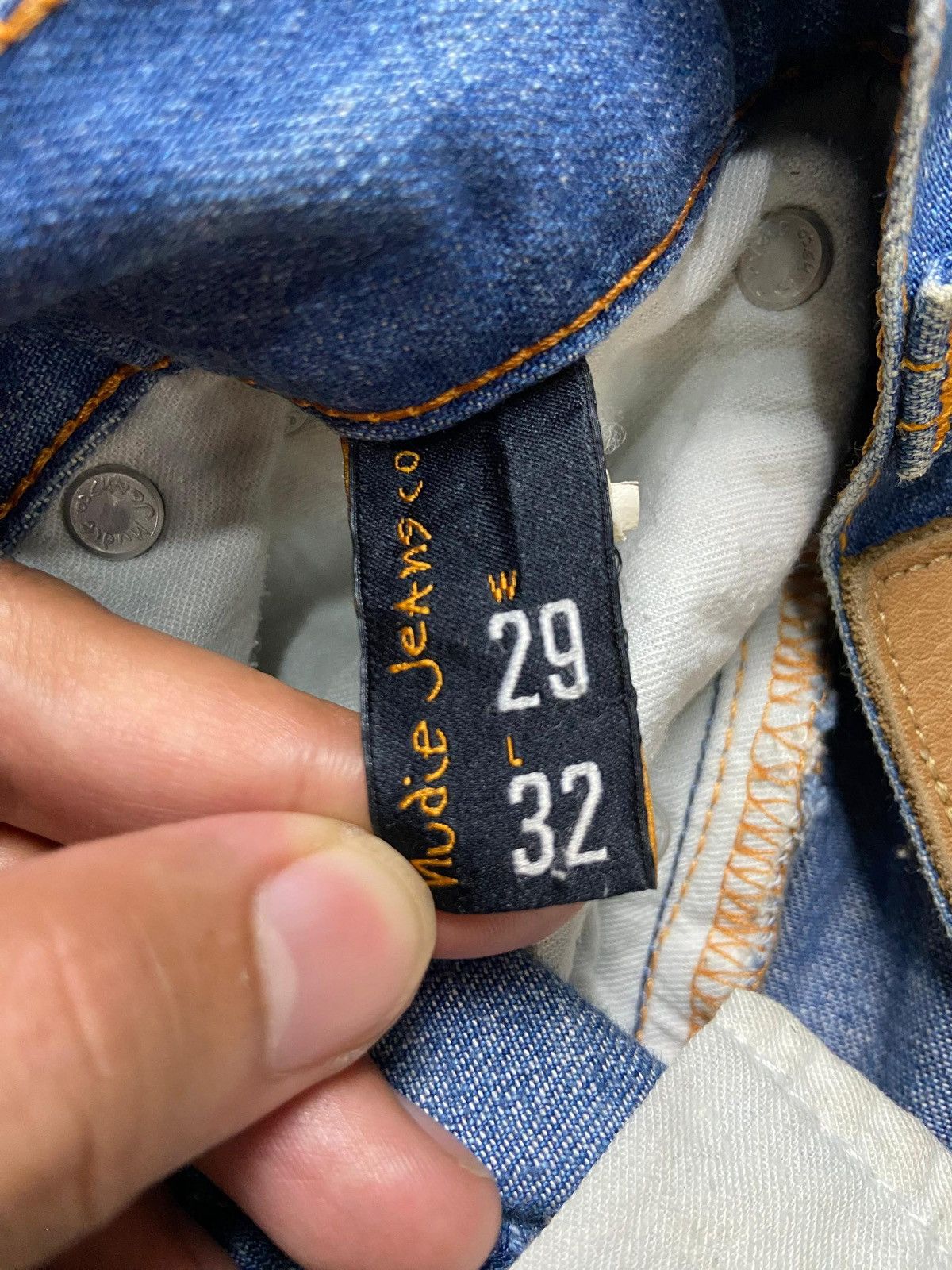 Nudie Jeans Nudie Jeans Flare Cut Denim Pants (149) Size US 29 - 3 Thumbnail