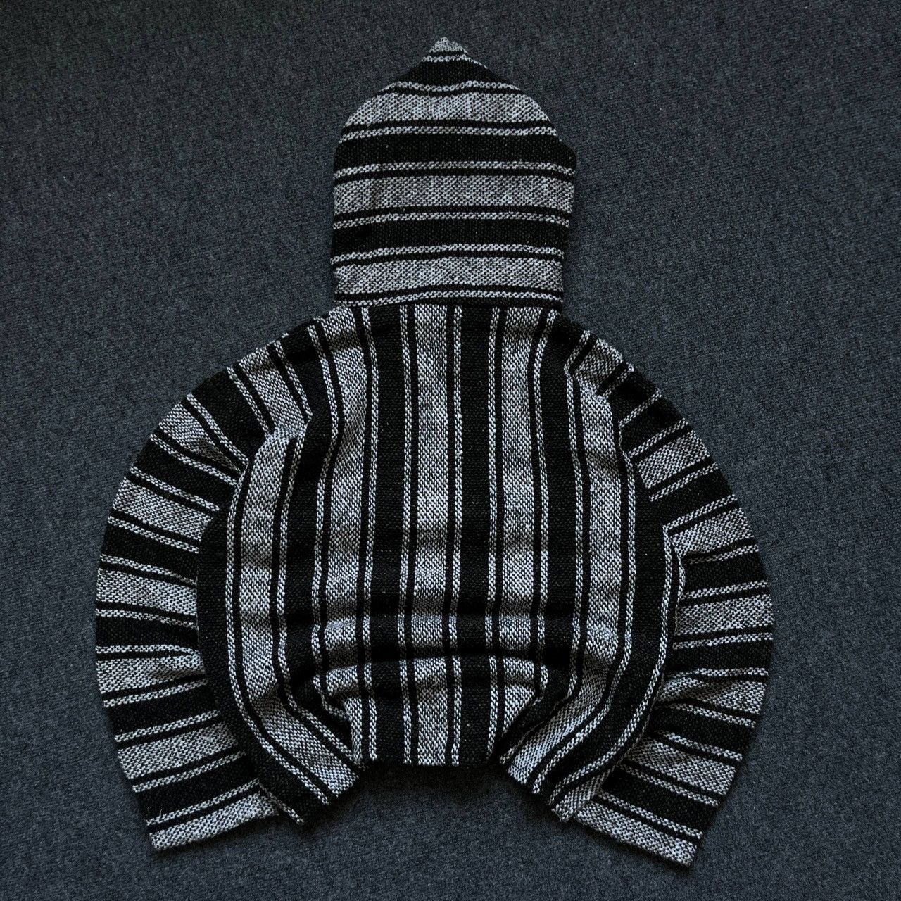 Boohoo VTG Del Mex Mexican Baja Hoodie Knit Sweater Jerga Pullover Size US L / EU 52-54 / 3 - 6 Thumbnail