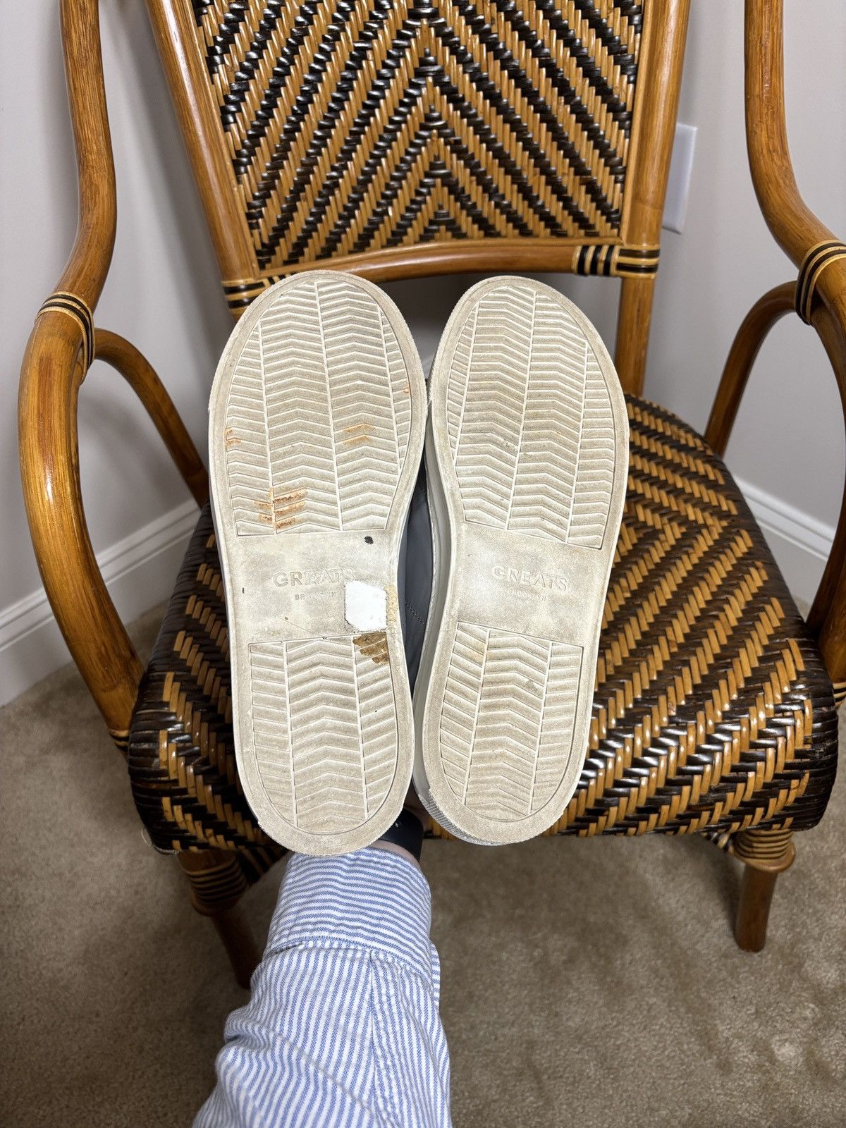 Greats Greats Royale Leather Sneakers Made in Italy 10.5 Size US 10.5 / EU 43-44 - 6 Thumbnail