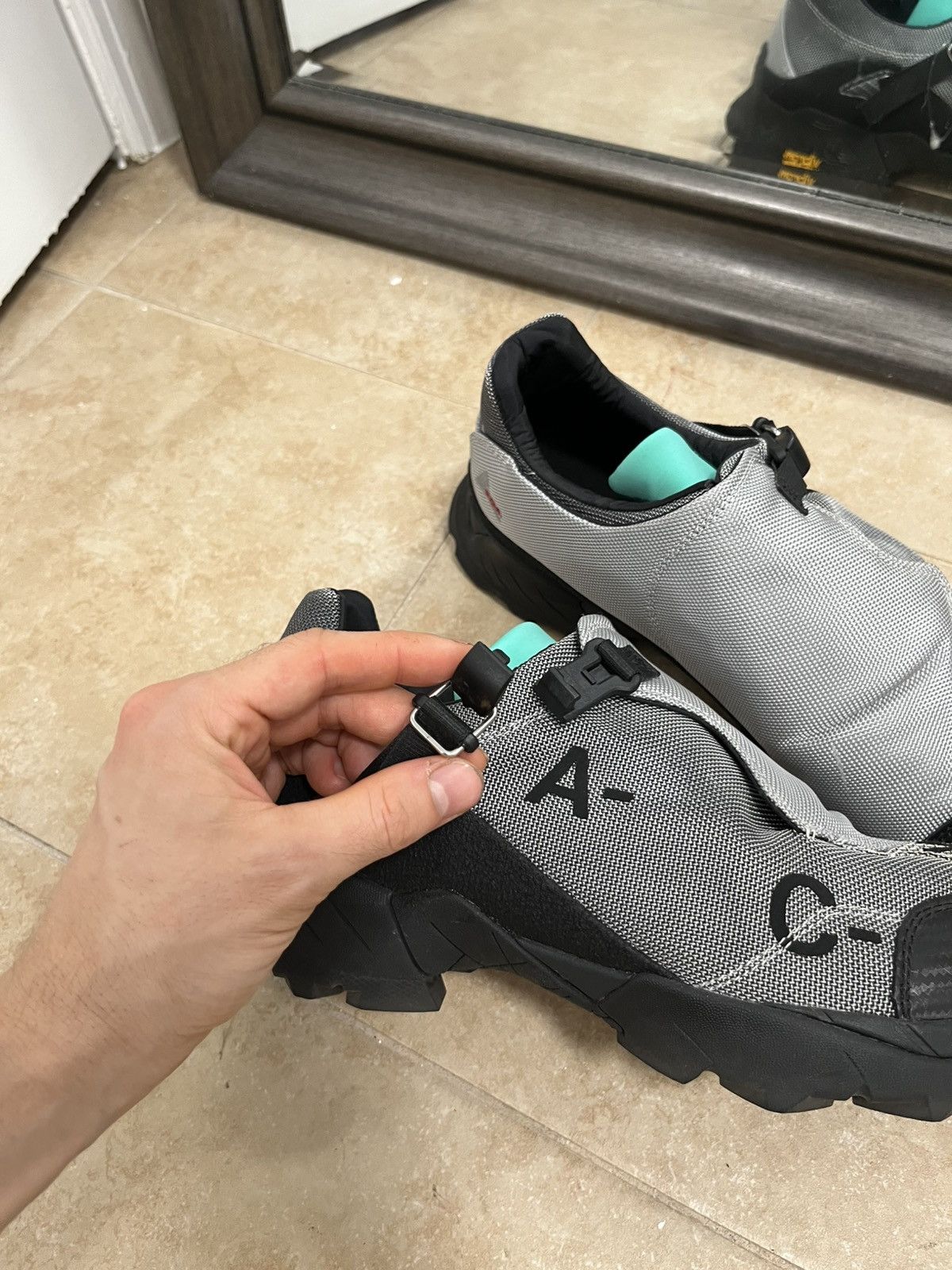 A-COLD-WALL* × ROA A-COLD-WALL x ROA Minar grey/black Size US 10 / EU 43 - 3 Thumbnail