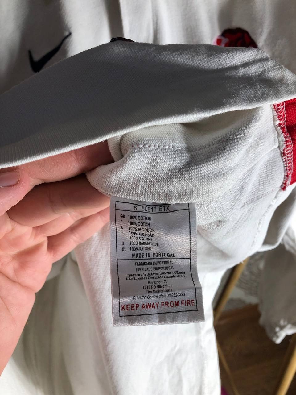 Nike Vintage Nike England Retro Rugby Jersey Football Y2K 90s Size US S / EU 44-46 / 1 - 10 Thumbnail