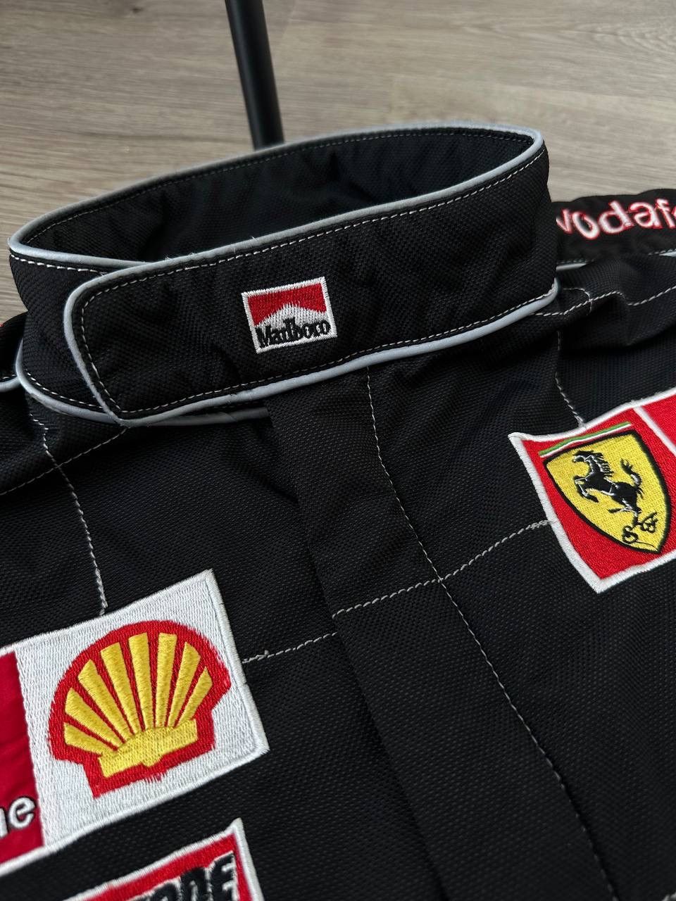 Ferrari × Marlboro Vintage Ferarri Racing Marlboro Black Jacket Size US M / EU 48-50 / 2 - 9 Thumbnail