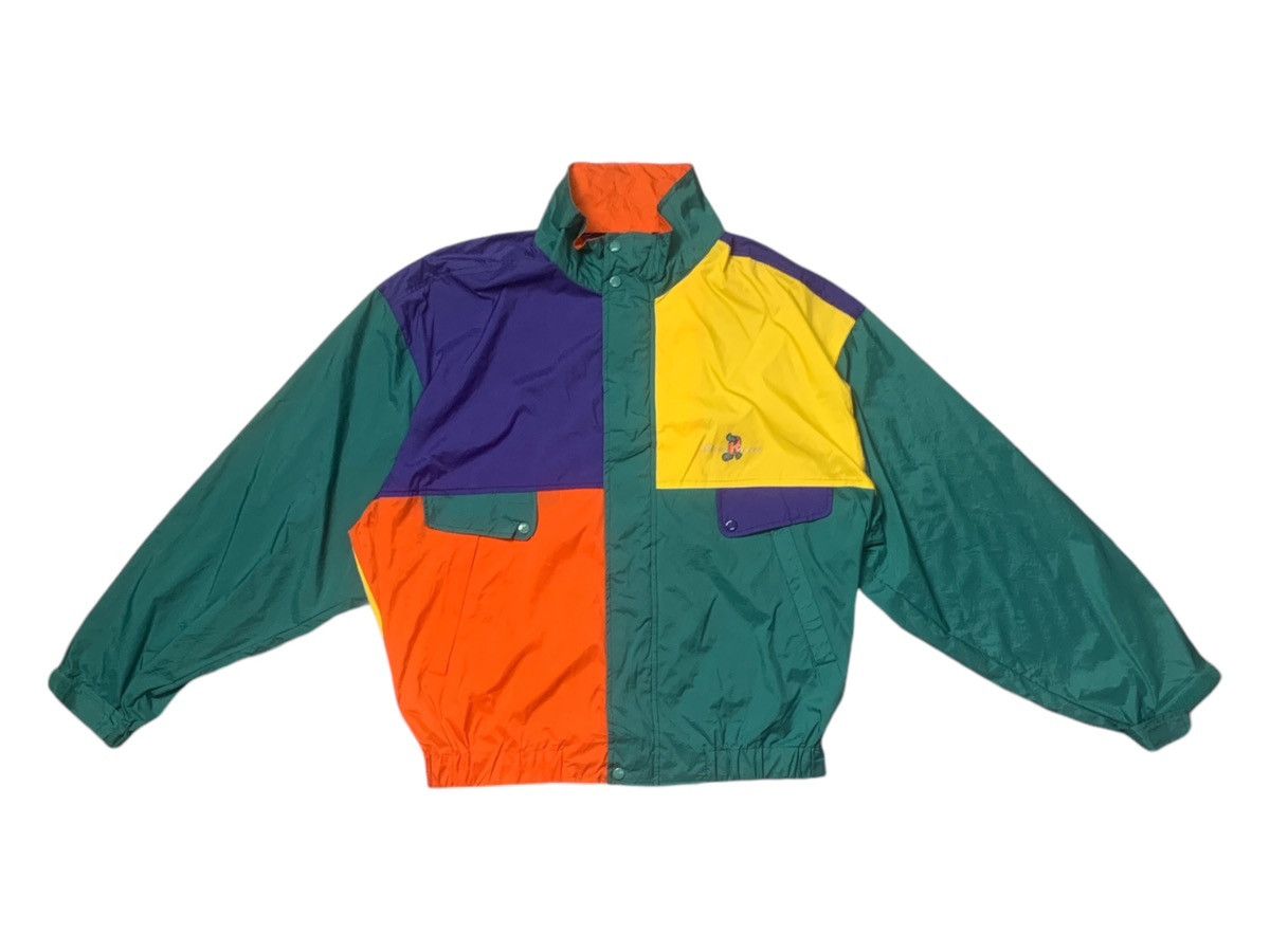 Japanese Brand × Vintage Rare Design Vintage River Course Japan windbreaker Size US L / EU 52-54 / 3 - 2 Thumbnail