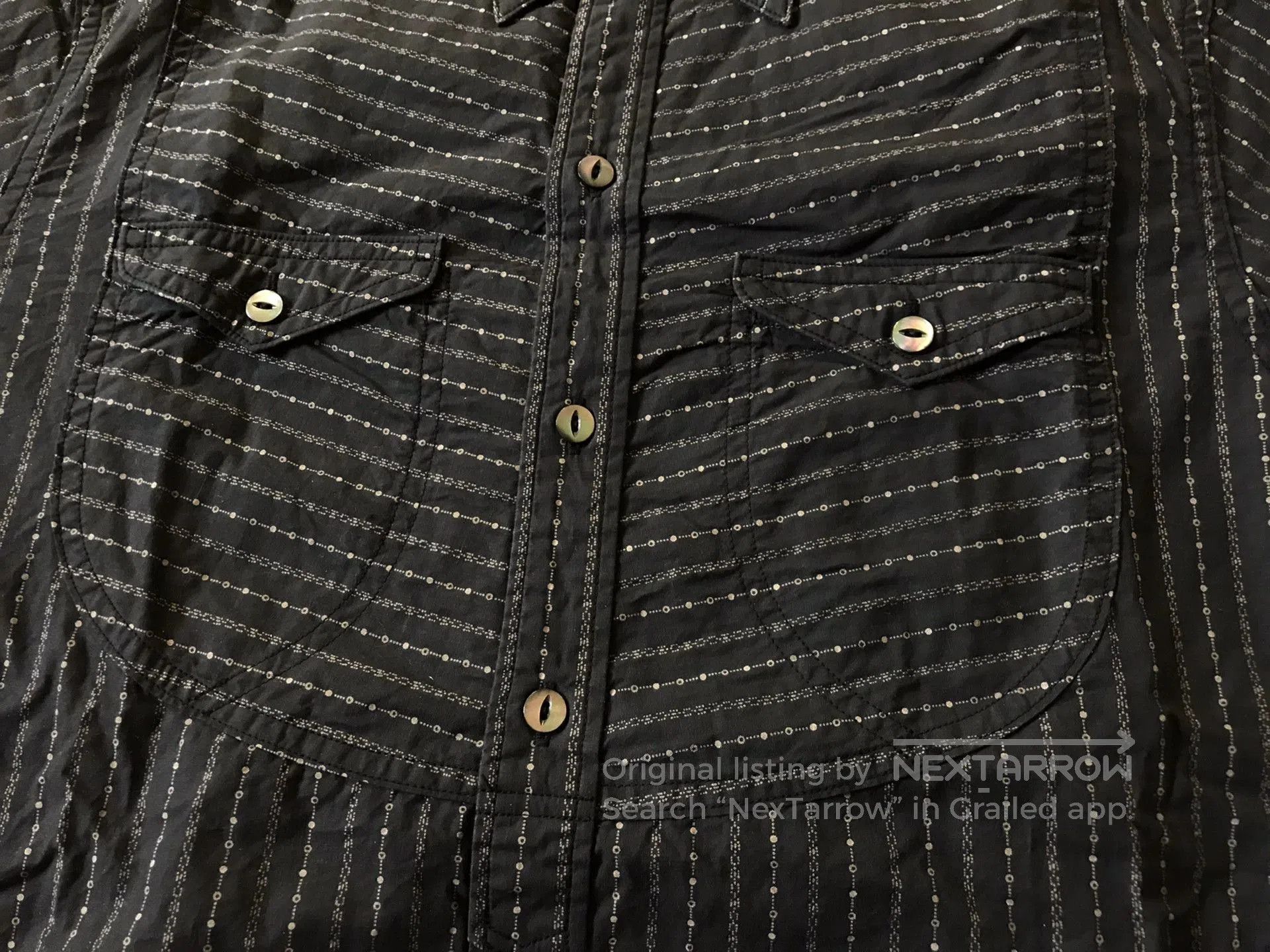 Stevenson Overall Co. Stevenson Overall Jacquard Western Work Shirt. Size US M / EU 48-50 / 2 - 5 Thumbnail