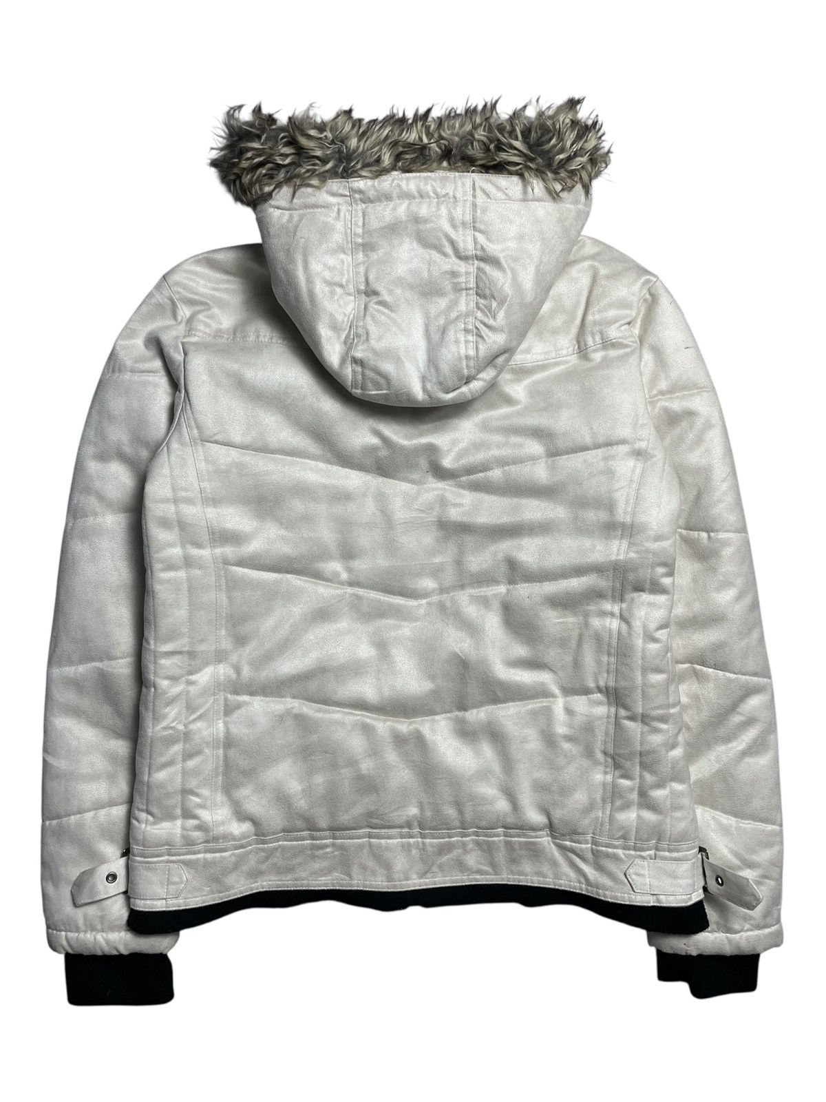 Tornado Mart 2000’s Roushatte - Vkei Style Puffer Fur Jacket Size US L / EU 52-54 / 3 - 12 Thumbnail
