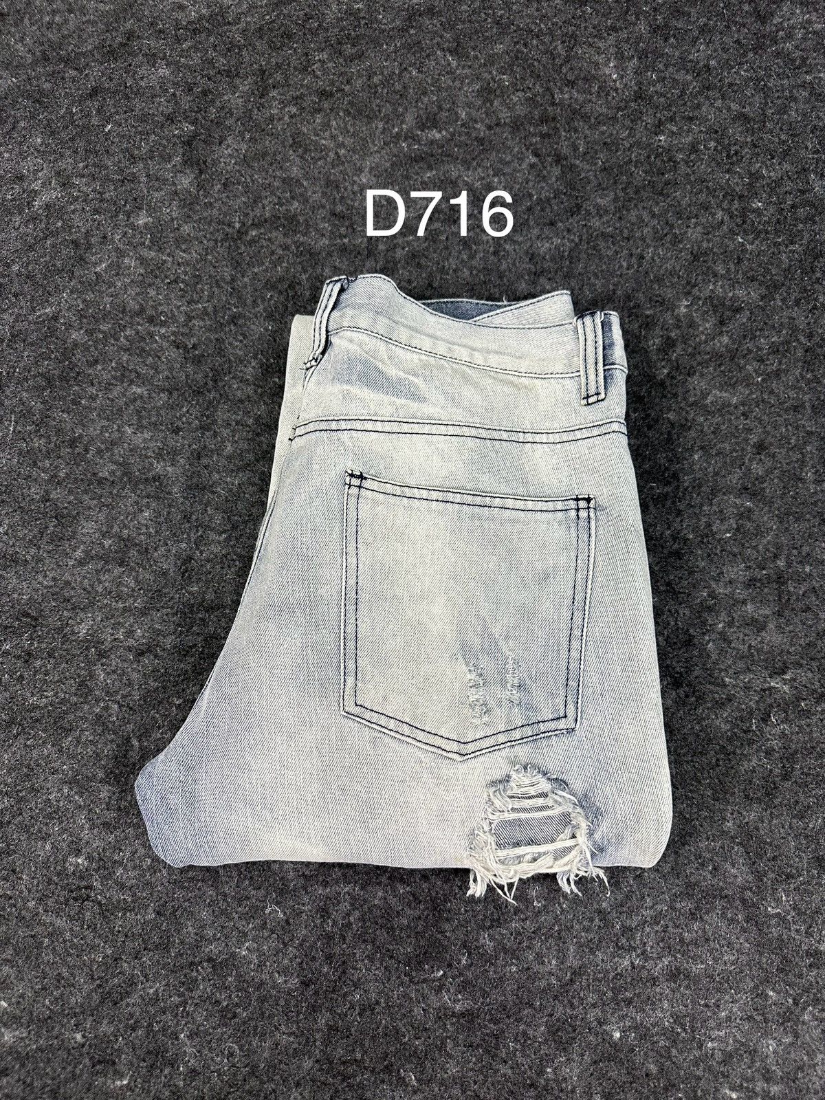 If Six Was Nine Vintage Zerosail Rock Punk Flare Denim D716 Size US 32 / EU 48 - 17 Thumbnail