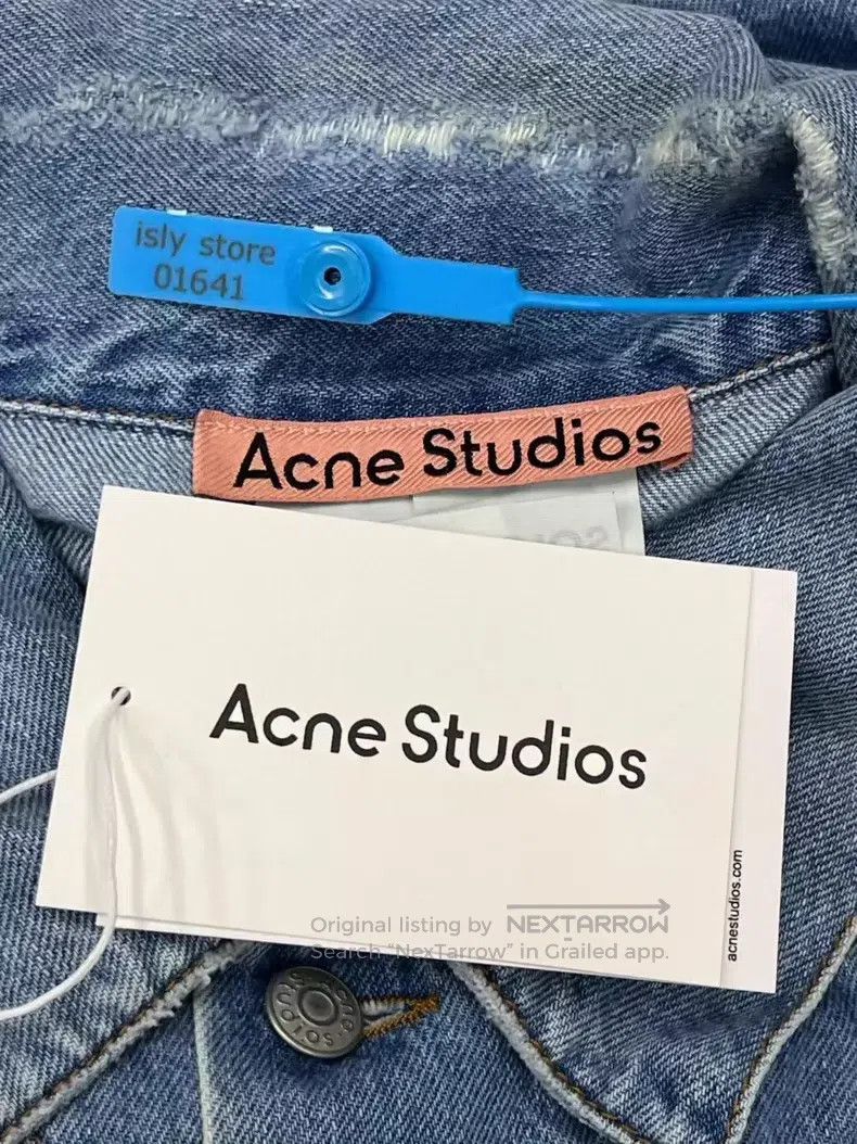 Acne Studios Acne Studios Washed Denim Jacket Size US XS / EU 42 / 0 - 4 Thumbnail