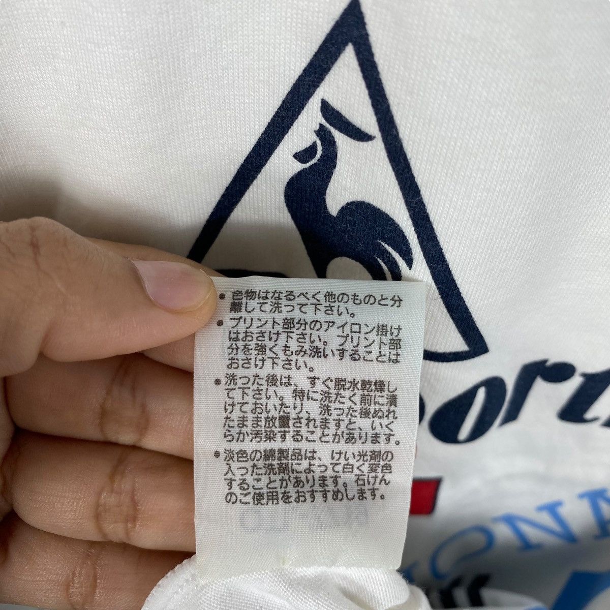 Le Coq Sportif × Vintage Vintage 90's LE COQ SPORTIF France International Tennis Polo Size US M / EU 48-50 / 2 - 7 Thumbnail