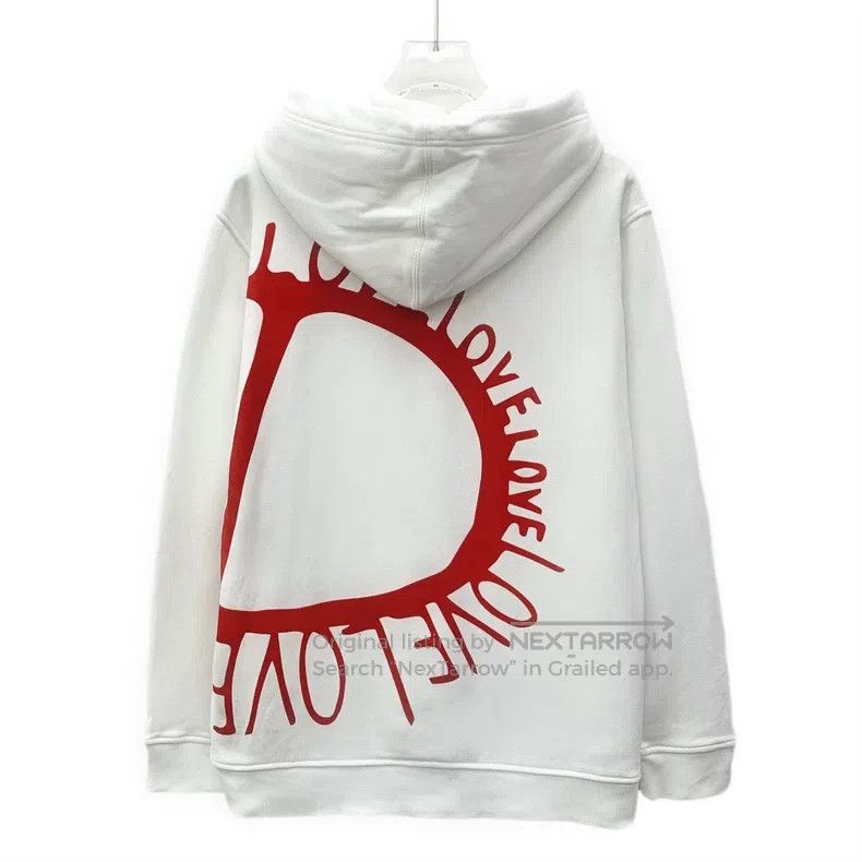 Other Valentino White logo graphic print cotton long-sleeved swe Size S / US 4 / IT 40 - 2 Thumbnail