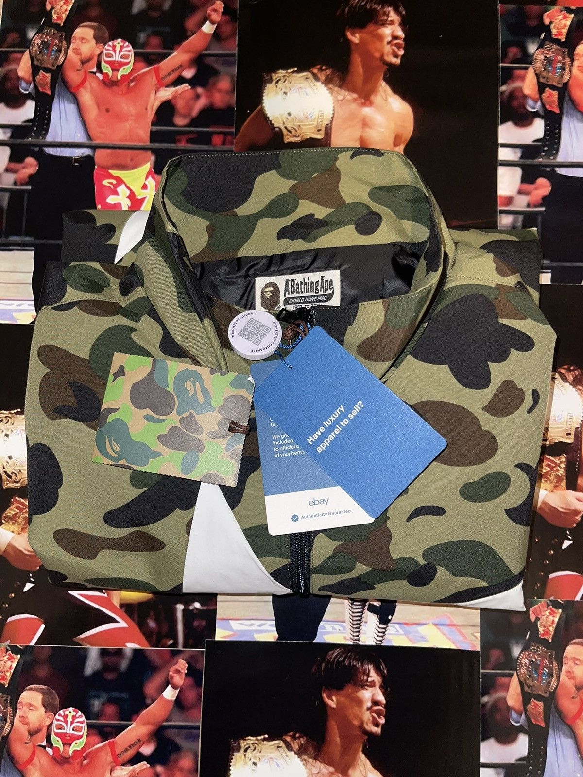 Bape Bape 1st Camo Track Jacket (XL) Size US XL / EU 56 / 4 - 15 Thumbnail