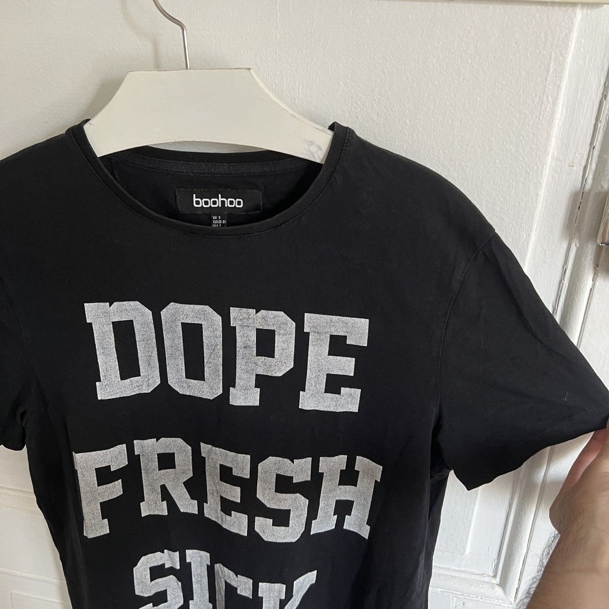 Other Y2K DOPE FRESH SICK T-SHIRT SLOGAN 2010 SWAG ERA 2000s dope Size US S / EU 44-46 / 1 - 4 Thumbnail