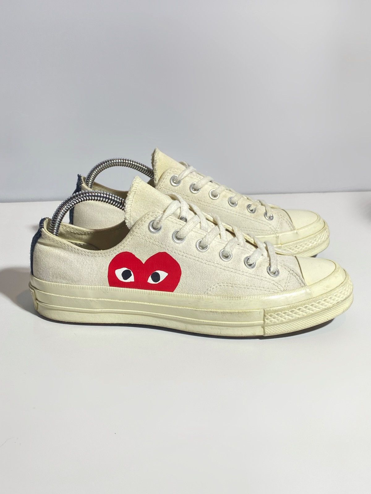 Comme des Garcons Converse PLAY Comme Des Garconc Canvas Chuck 70s Size US 7 / EU 40 - 1 Thumbnail