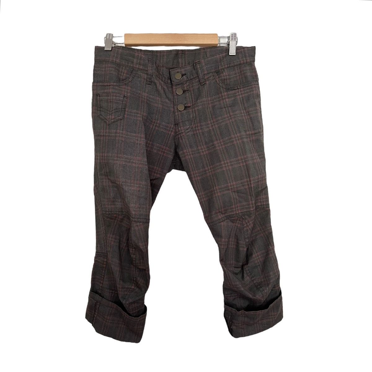 Christopher nemeth plaid capris set 2/2