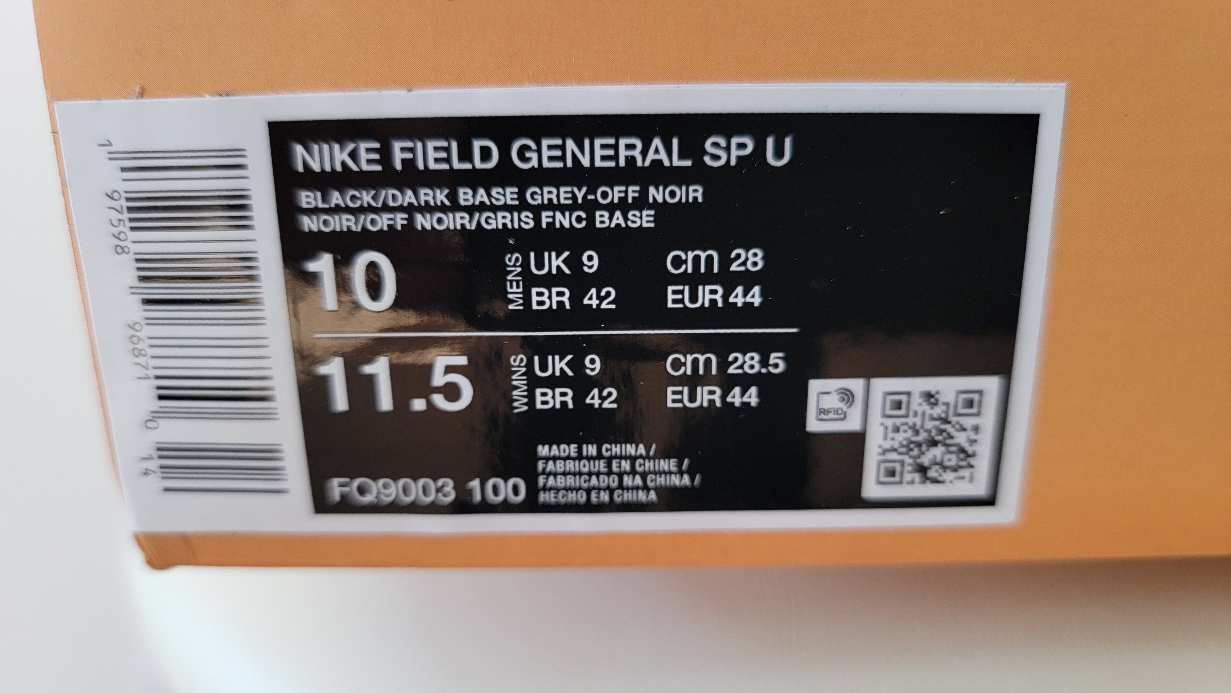 UNION LA x NIKE Field General SP - Off-Noir - LA Exclusive