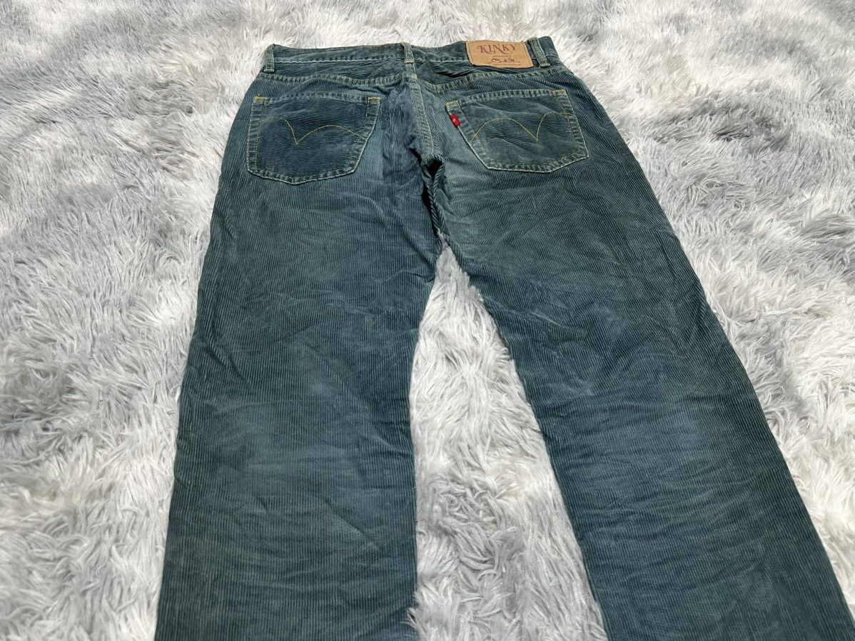 Hysteric Glamour 🔥Sick Y2K Hysteric Glamour Corduroy Kinky Denim Size US 29 - 11 Thumbnail