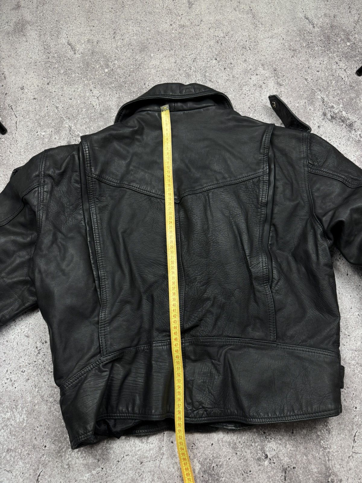 🏍Vintage Y2K Leather Belted Biker Strap Jacket Motorcycle