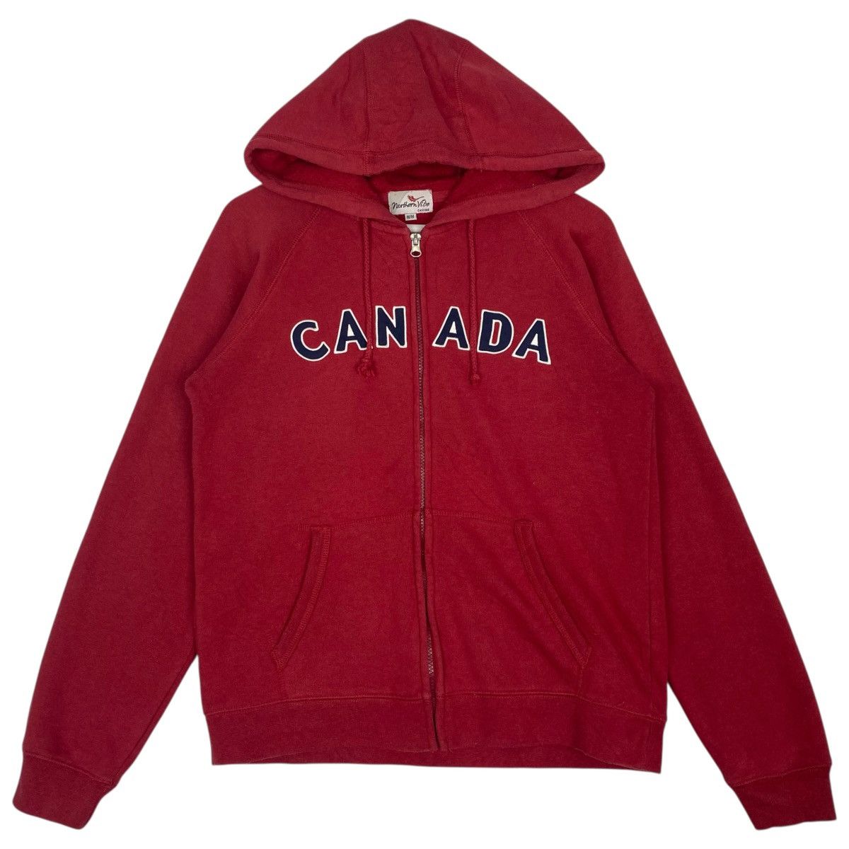 Other Vintage Northern Vibe Hoodie Sweater Red Size US M / EU 48-50 / 2 - 1 Thumbnail