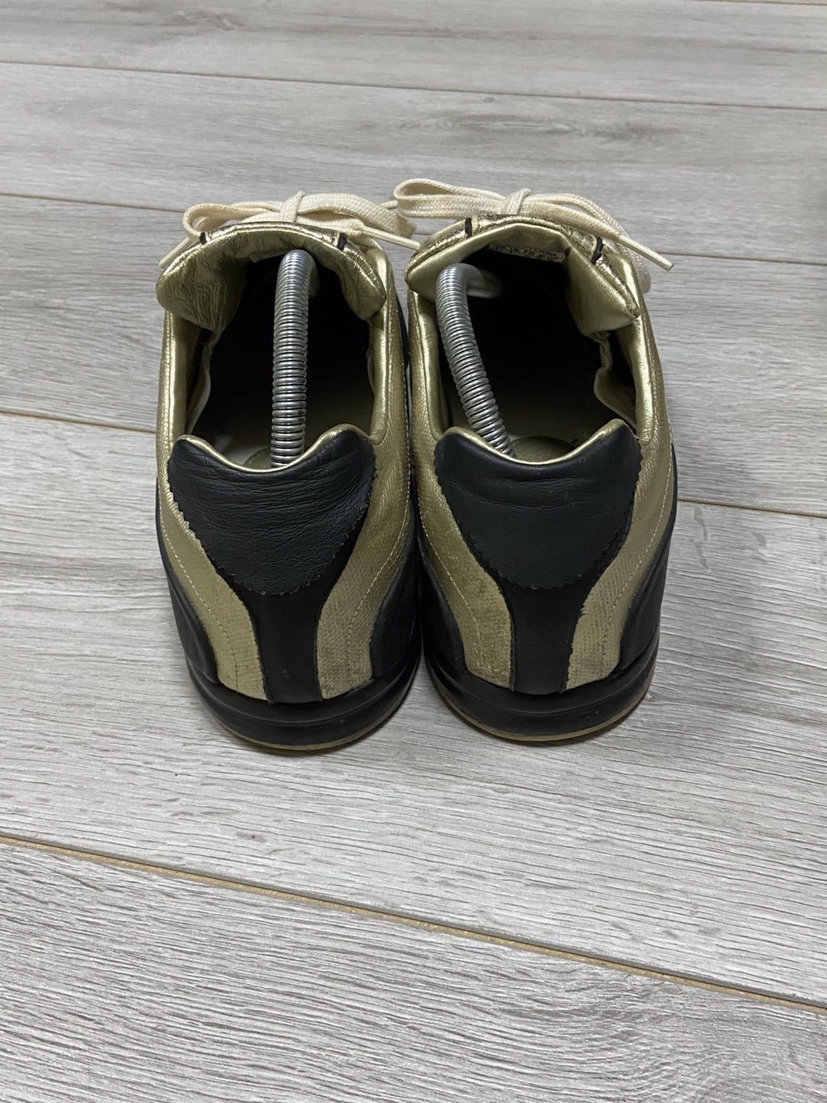 Adidas Y-3 Yohji vintage leather gold boxers trainers sneakers Size US 8.5 / EU 41-42 - 5 Thumbnail