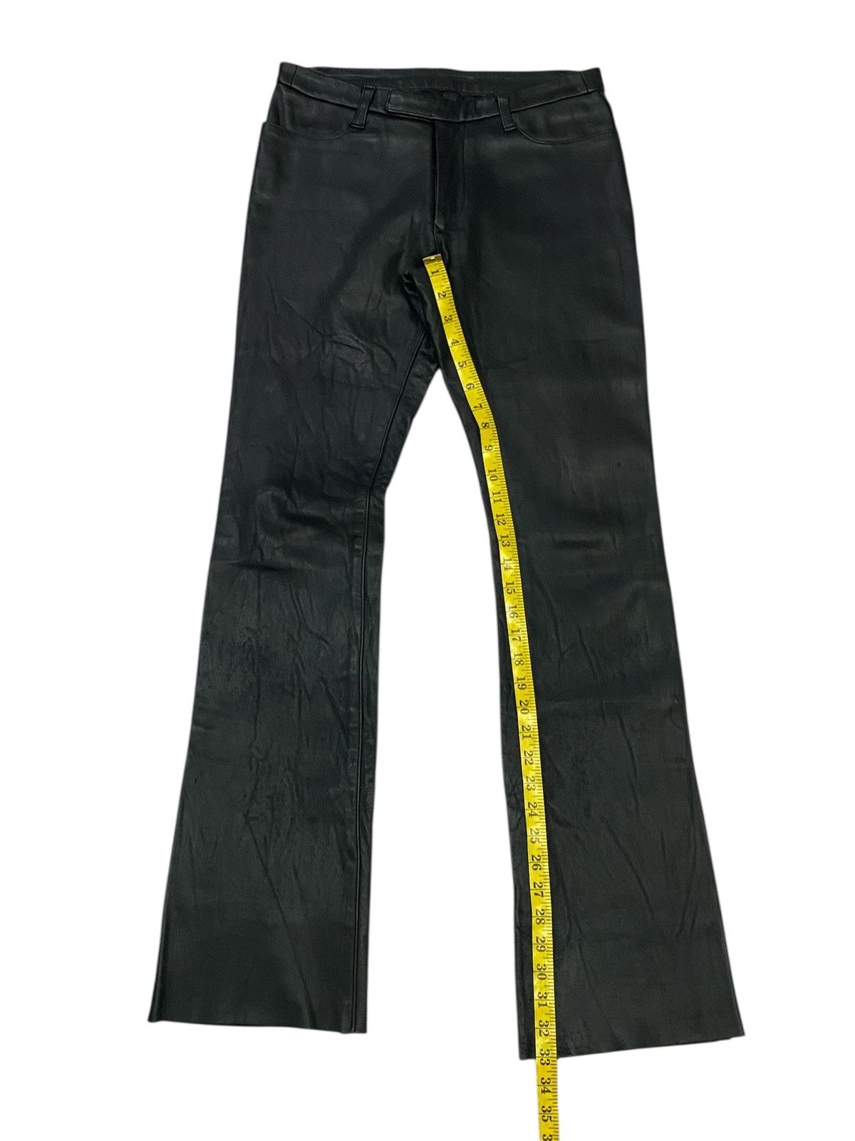Attachment Attachment Leather Straight Leg Pants Size 28" / US 6 / IT 42 - 16 Thumbnail