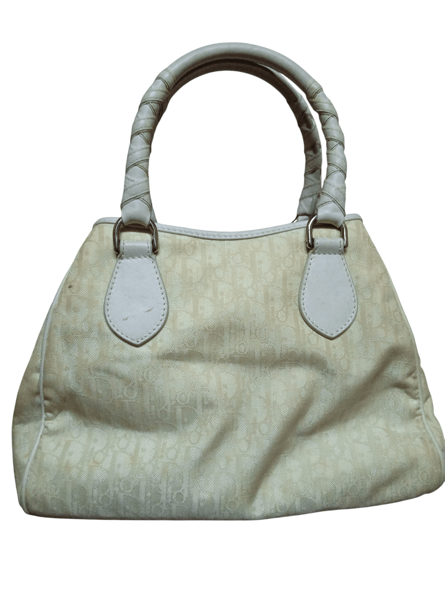 Dior christian dior oblique cream canvas bags Size ONE SIZE - 2 Thumbnail
