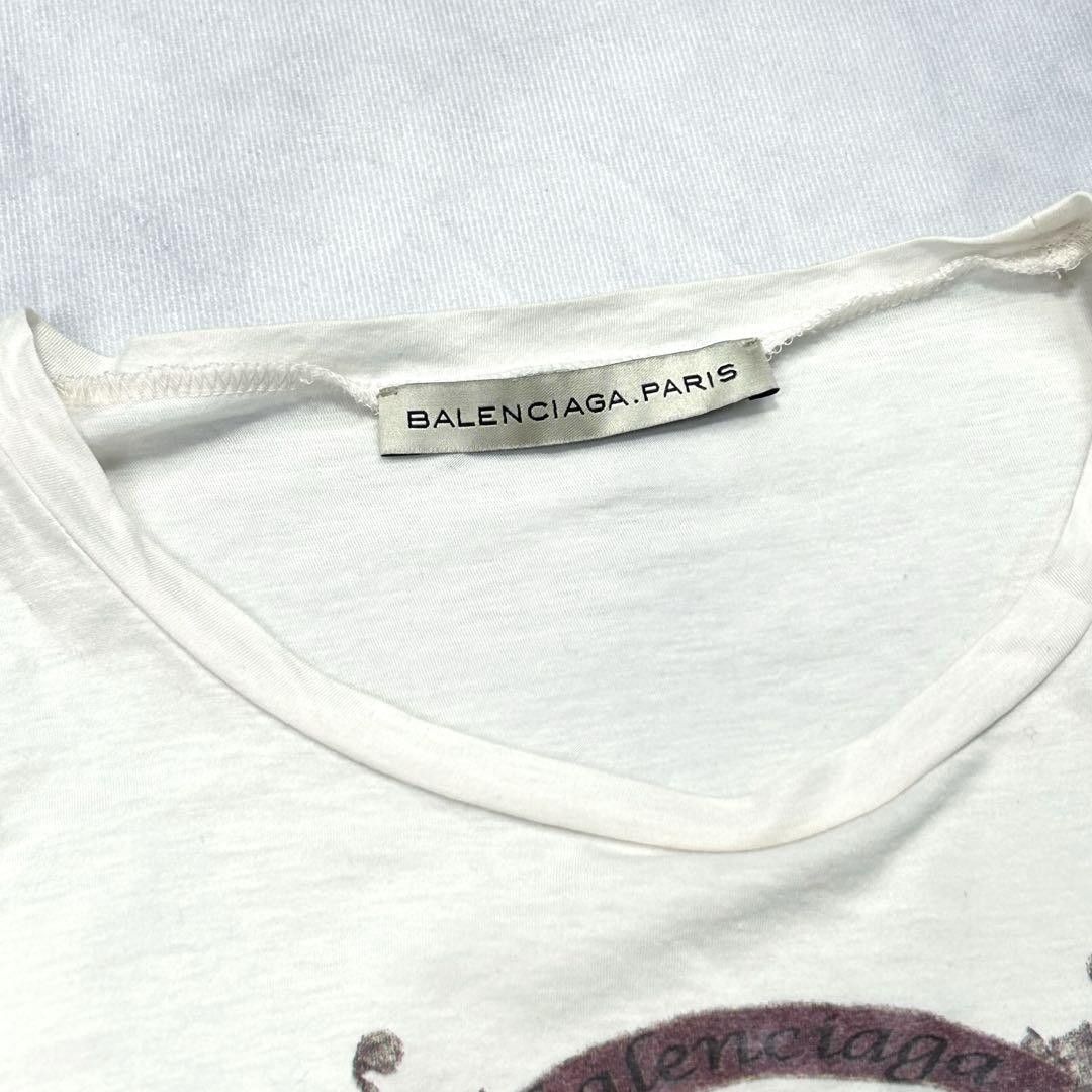 Balenciaga Coat of Arms T-Shirt - Vintage Y2K