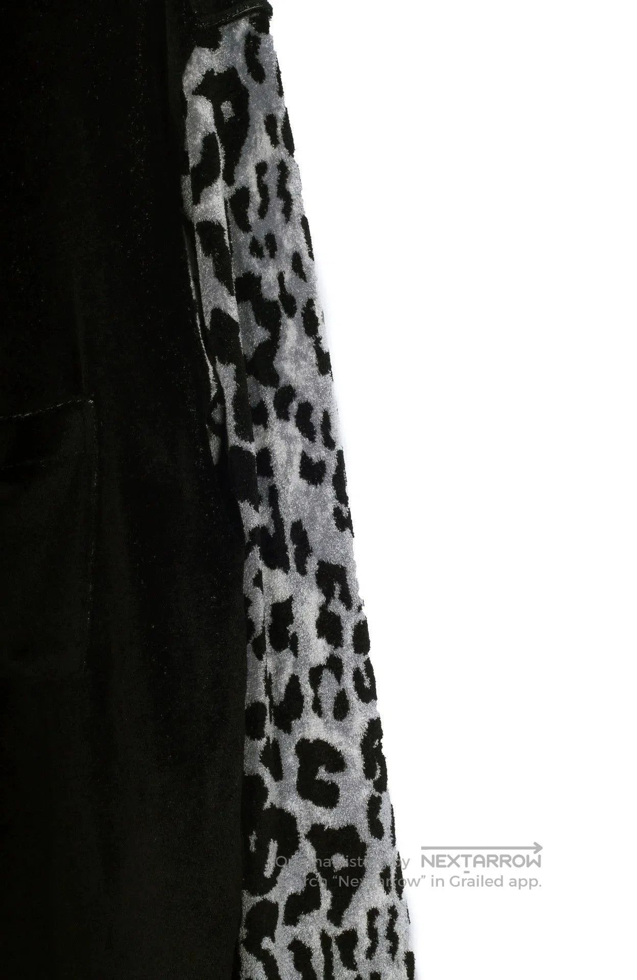 Mastermind Japan Black XXL Button-Up Shirt with Leopard Sleeves & Skull. Size US XXL / EU 58 / 5 - 5 Thumbnail