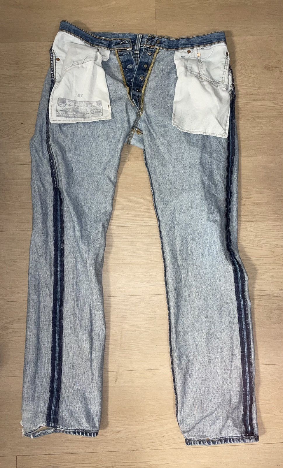 Levi's Vintage Clothing Vintage Levi’s 501 USA Mad 80s Selvedge Size US 33 - 2 Thumbnail