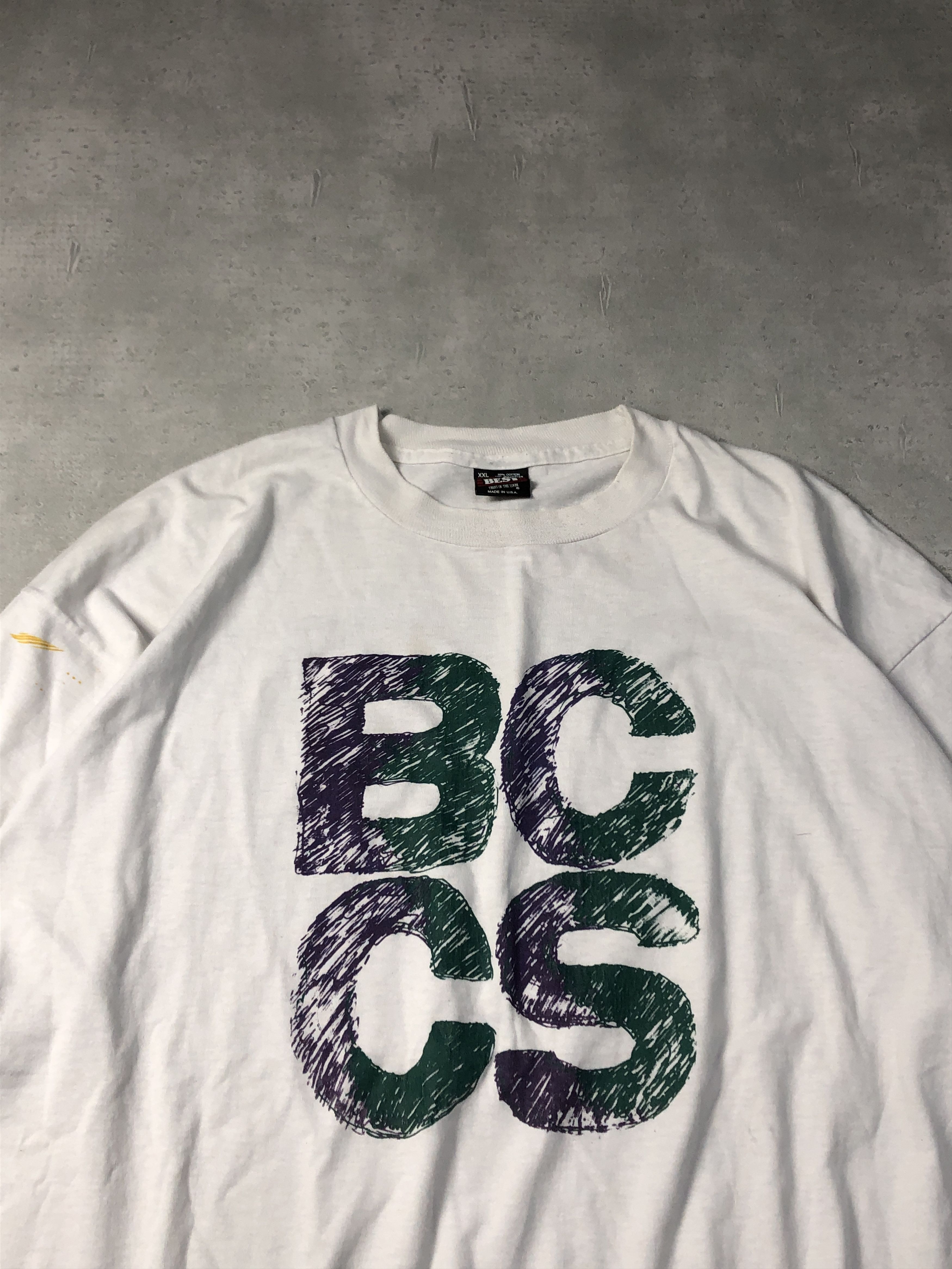 Vintage Vintage wide graphic tee t-shirt 28-1-1 113 Size US XXL / EU 58 / 5 - 6 Thumbnail