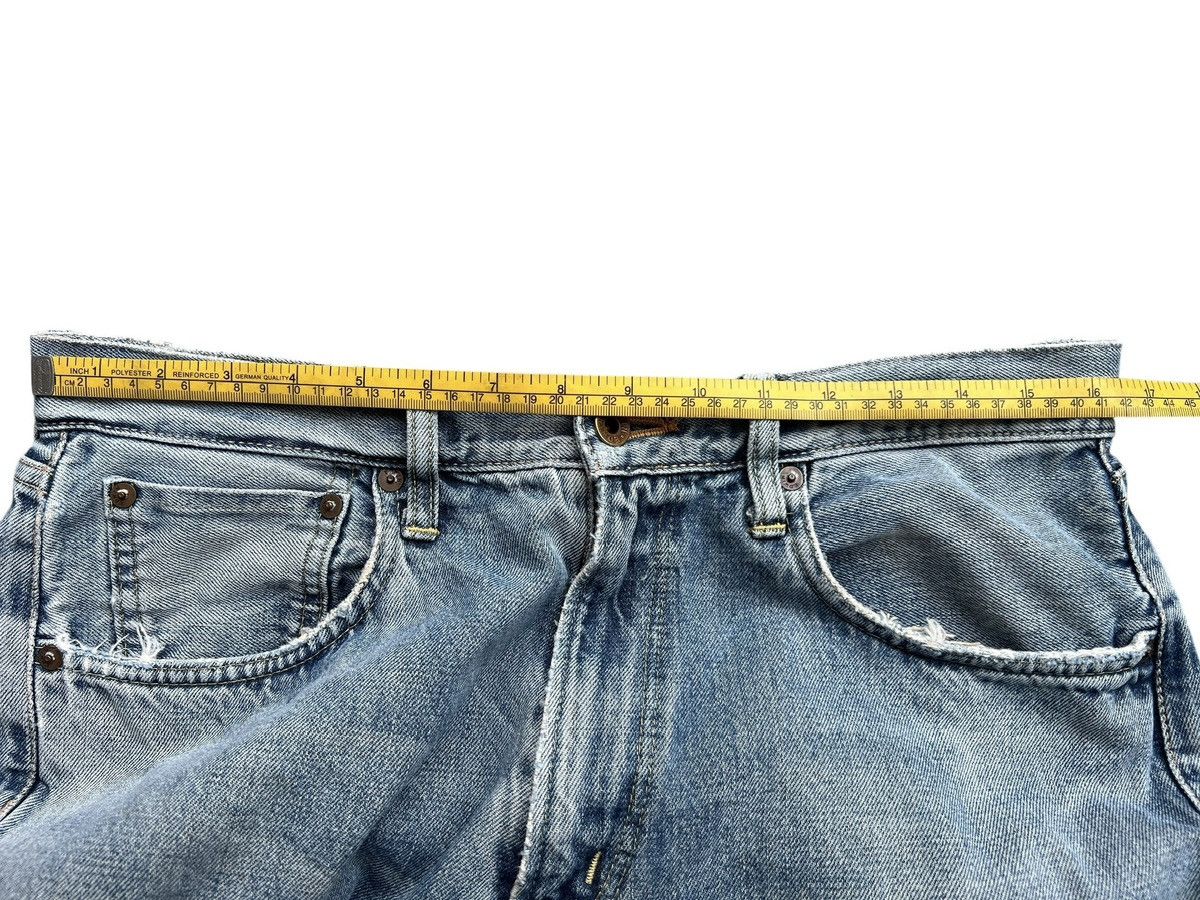 Edwin Vintage Edwin 505 Selvedge Distressed Denim Jeans 33 Size US 33 - 12 Thumbnail