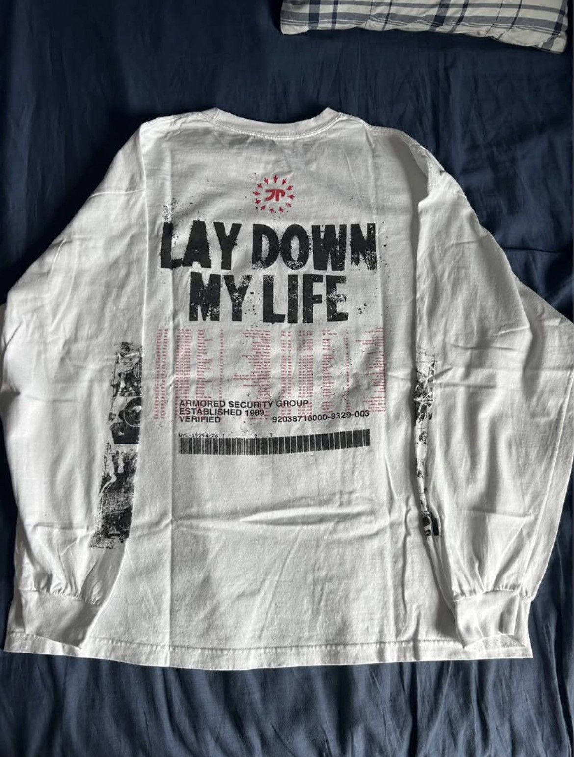 Band Tees JPEGMAFIA - I Lay Down My Life For You tour longsleeve Size US XXL / EU 58 / 5 - 2 Thumbnail
