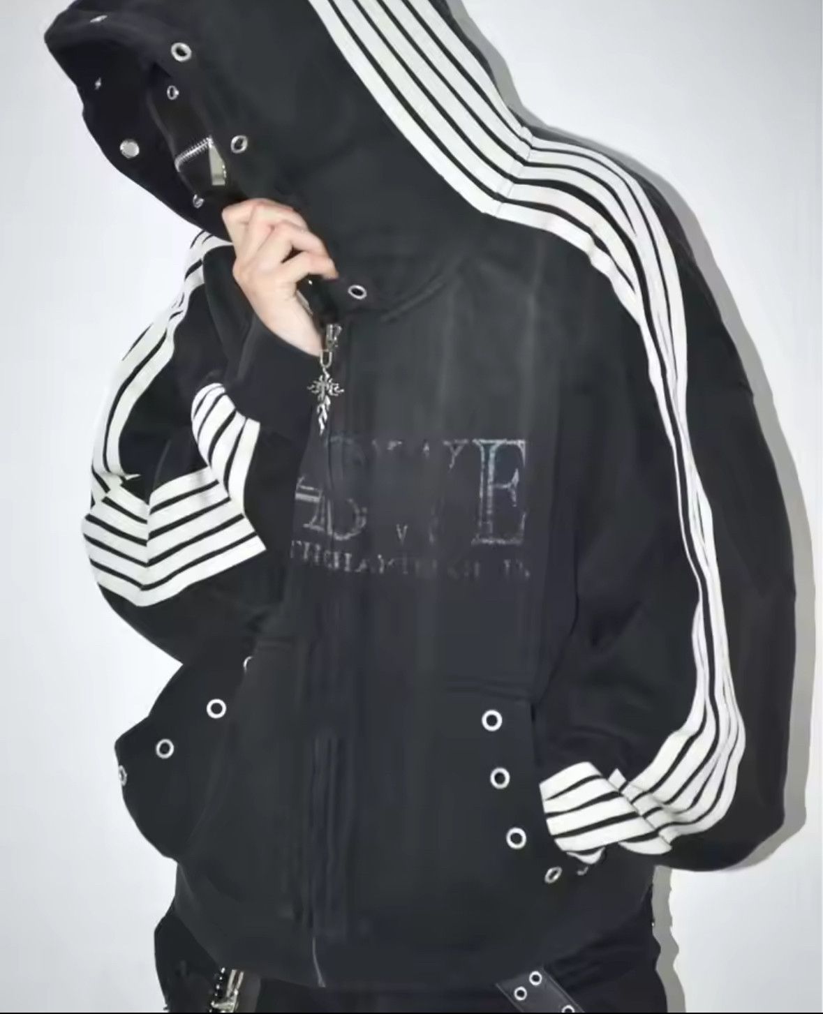 Other High Street Fashion Punk Y2K Gothic Retro Ins Style Hoodies Size US L / EU 52-54 / 3 - 3 Thumbnail