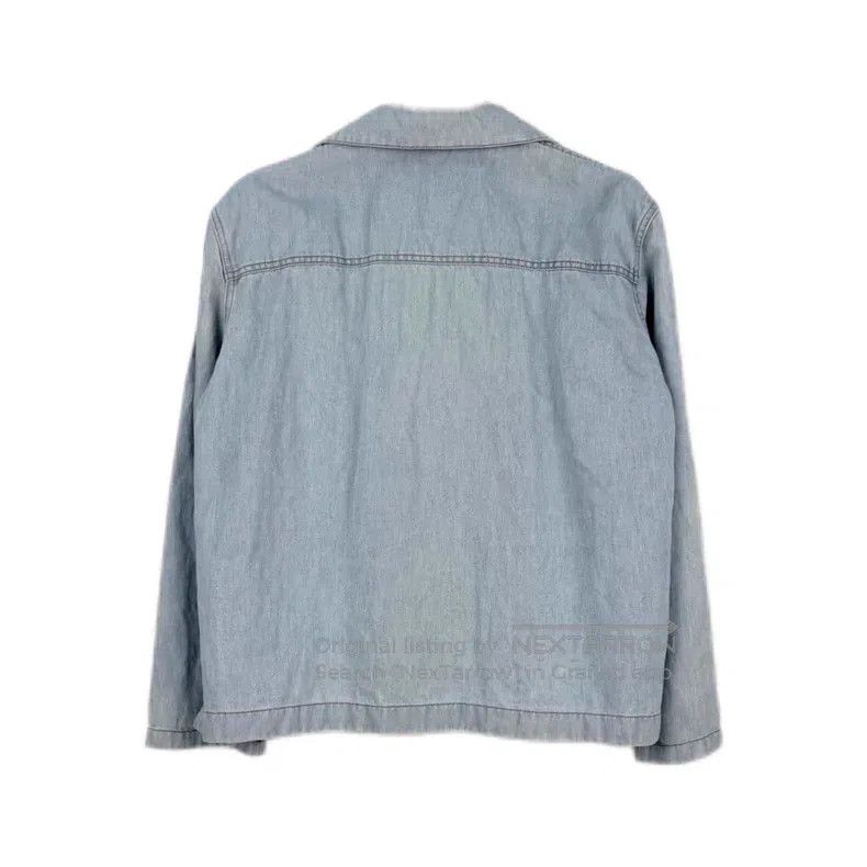 Loewe Loewe Light Blue Large Logo Denim Shirt Size XS / US 0-2 / IT 36-38 - 2 Thumbnail