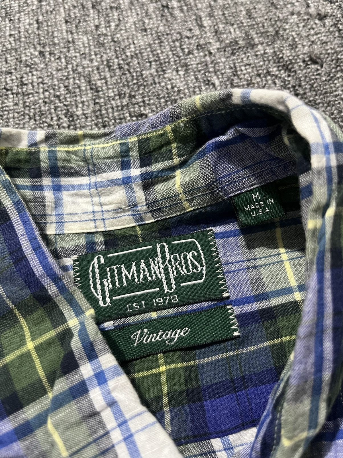 Gitman Bros. Vintage gitman bros vintage plaid shirt button Size US M / EU 48-50 / 2 - 5 Thumbnail