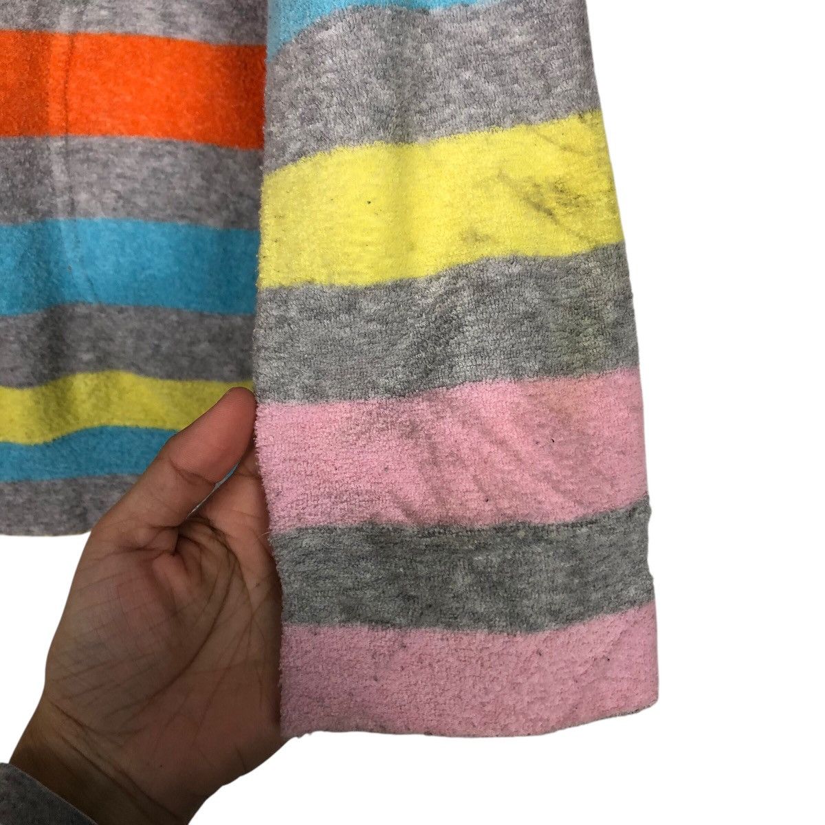Issey Miyake 📌Vintage Striped Design Tsumori Chisato Sleep Button Wear Size M / US 6-8 / IT 42-44 - 16 Thumbnail