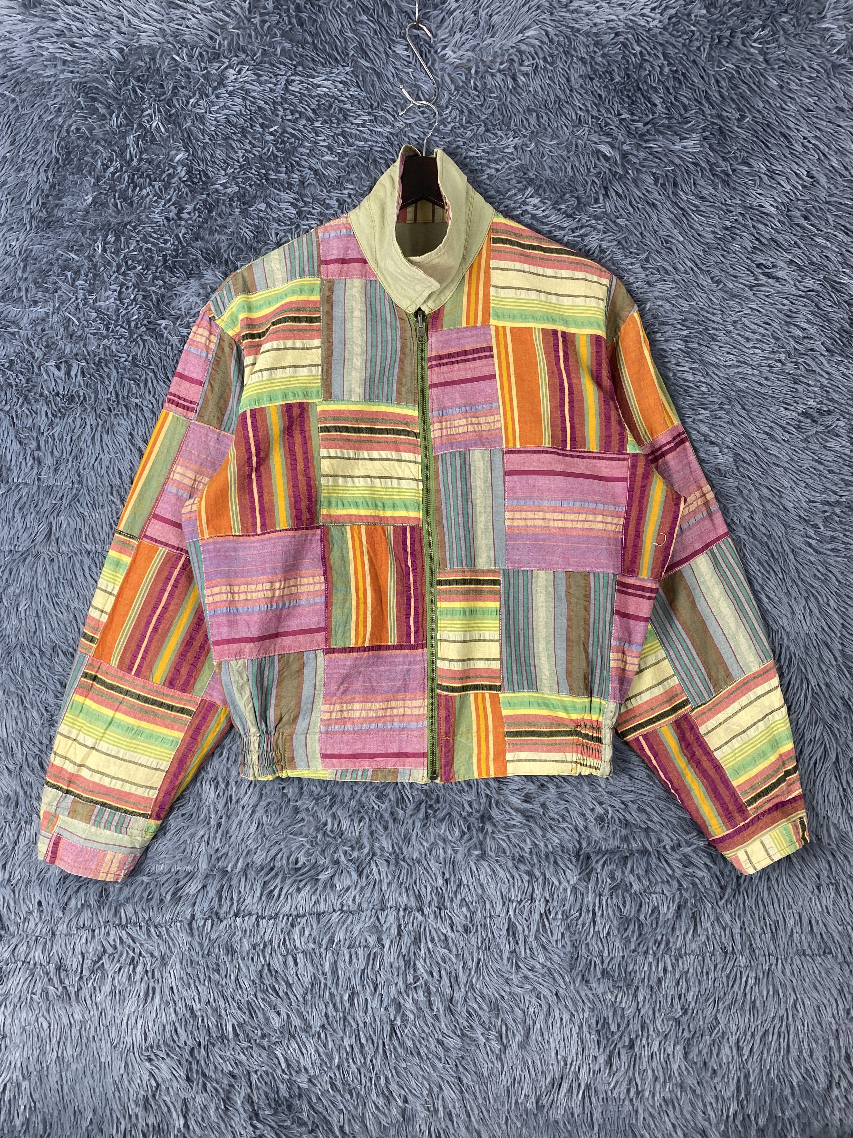 image of Vintage Extrap Reversible Art Jacket, Men's (Size Medium)