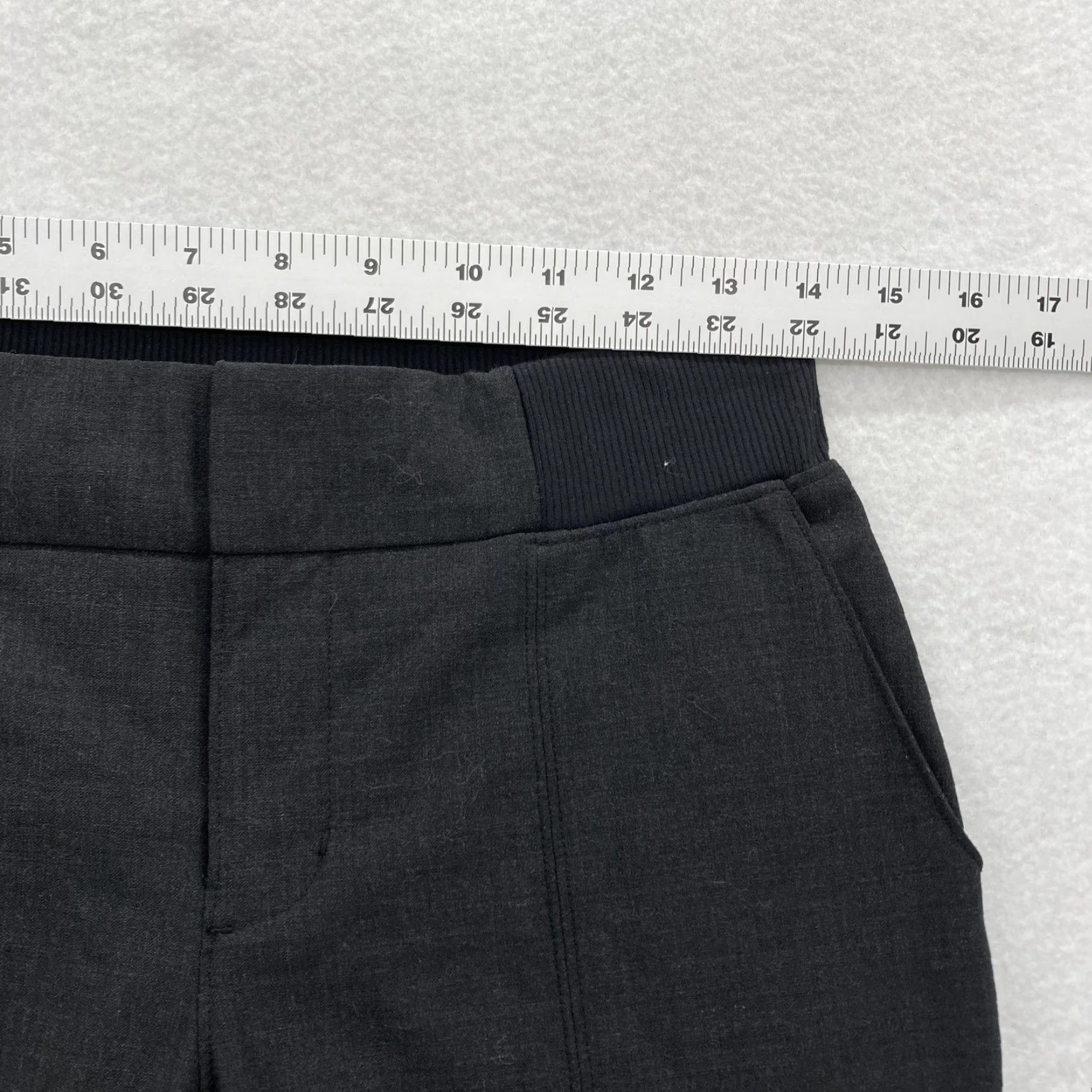 Athleta Athleta Wool Blend Work It City Pants Jogger Tapered Gray Size 4 Stretch Pockets Size 27" / US 4 / IT 40 - 7 Thumbnail
