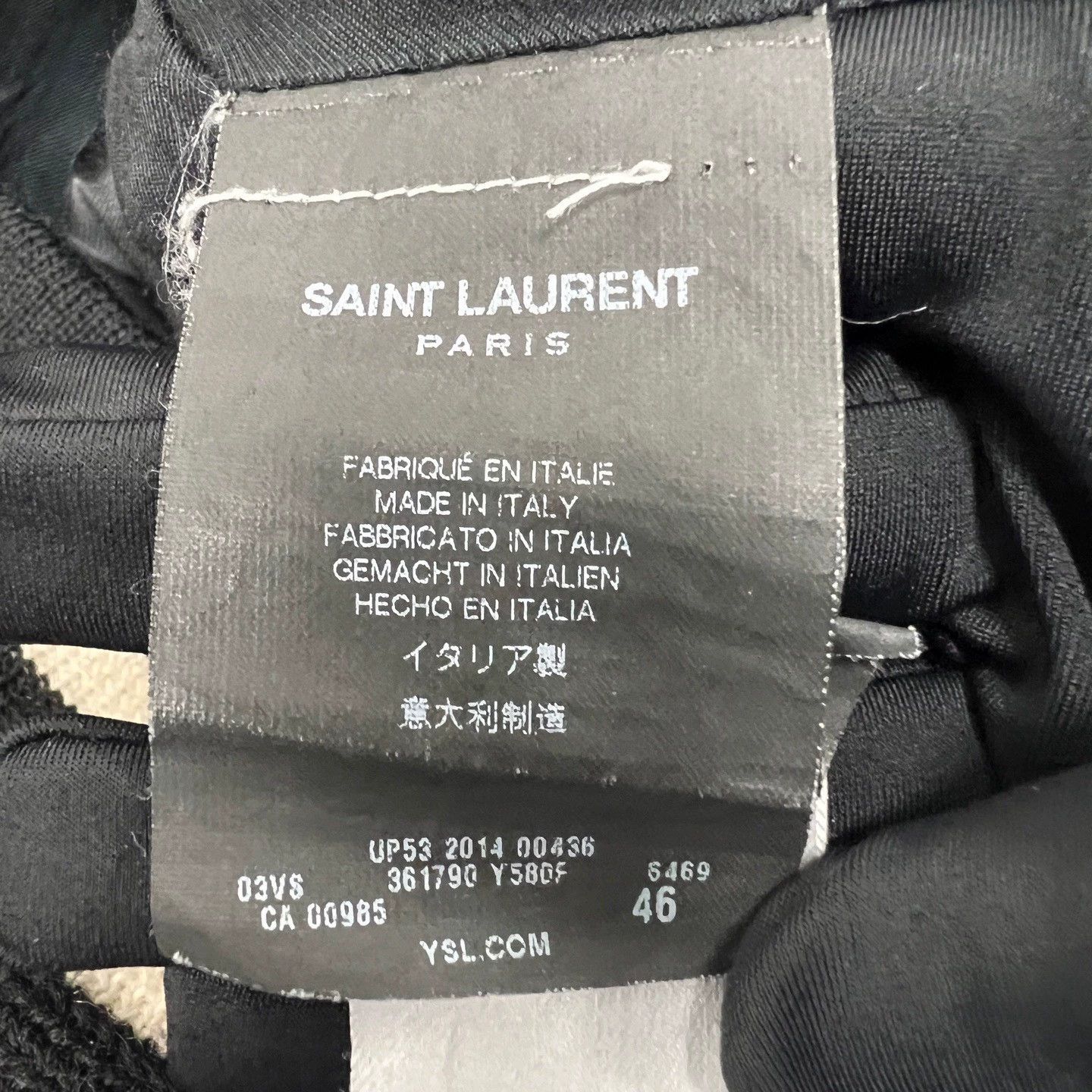 Saint Laurent Paris red leopard print baseball jacket Size US L / EU 52-54 / 3 - 4 Thumbnail