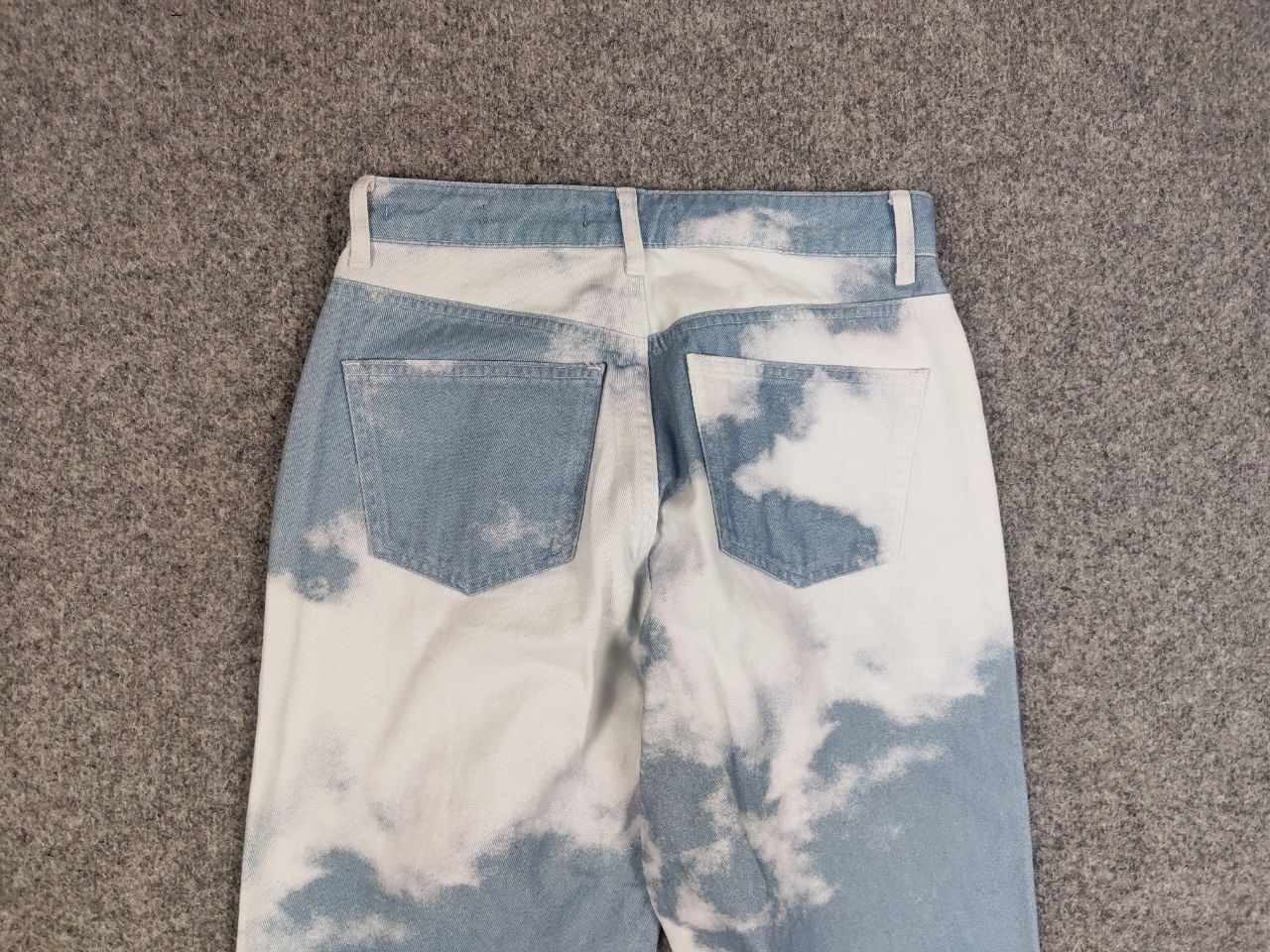 Jaded London Jaded London Boyfriend Sky Blue Art Denim Jeans Japan Style Size US 29 - 11 Thumbnail