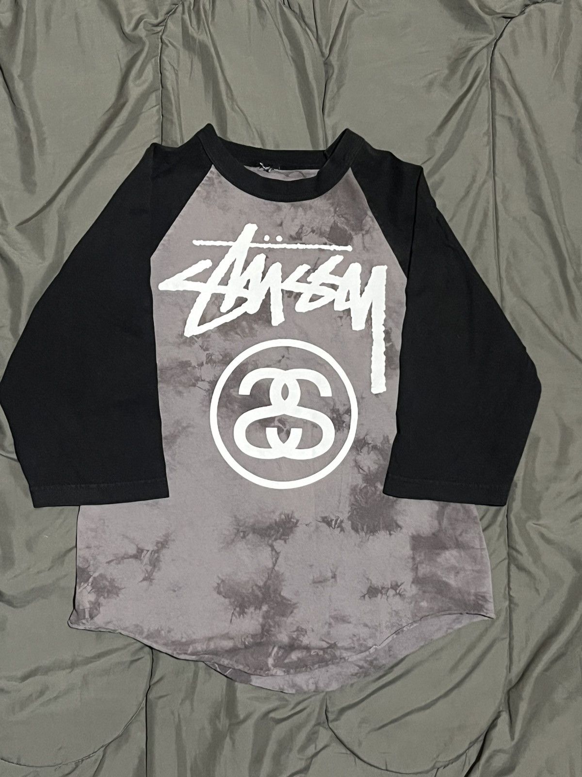 Stussy Raglan T Shirt | Grailed