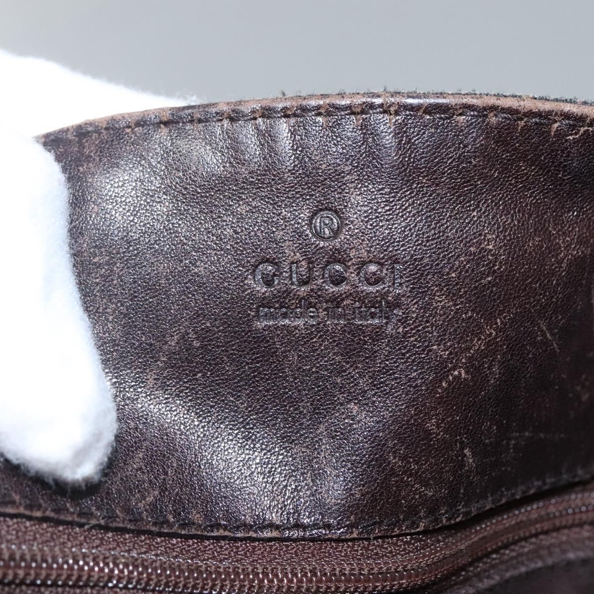 Gucci GUCCI GG Canvas Shoulder Bag Brown Size ONE SIZE - 14 Thumbnail