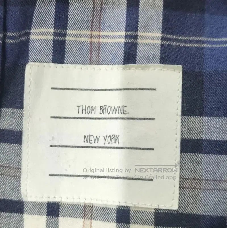 Thom Browne Thom Browne Blue Cotton Women's Shirt . Size XL / US 12-14 / IT 48-50 - 3 Thumbnail