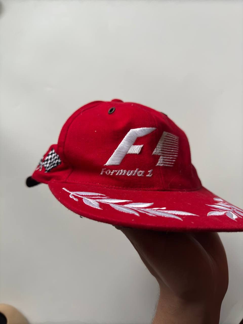 Formula 1 Vintage Red Cap Formula 1 1987 OS World Championship Size ONE SIZE - 2 Thumbnail